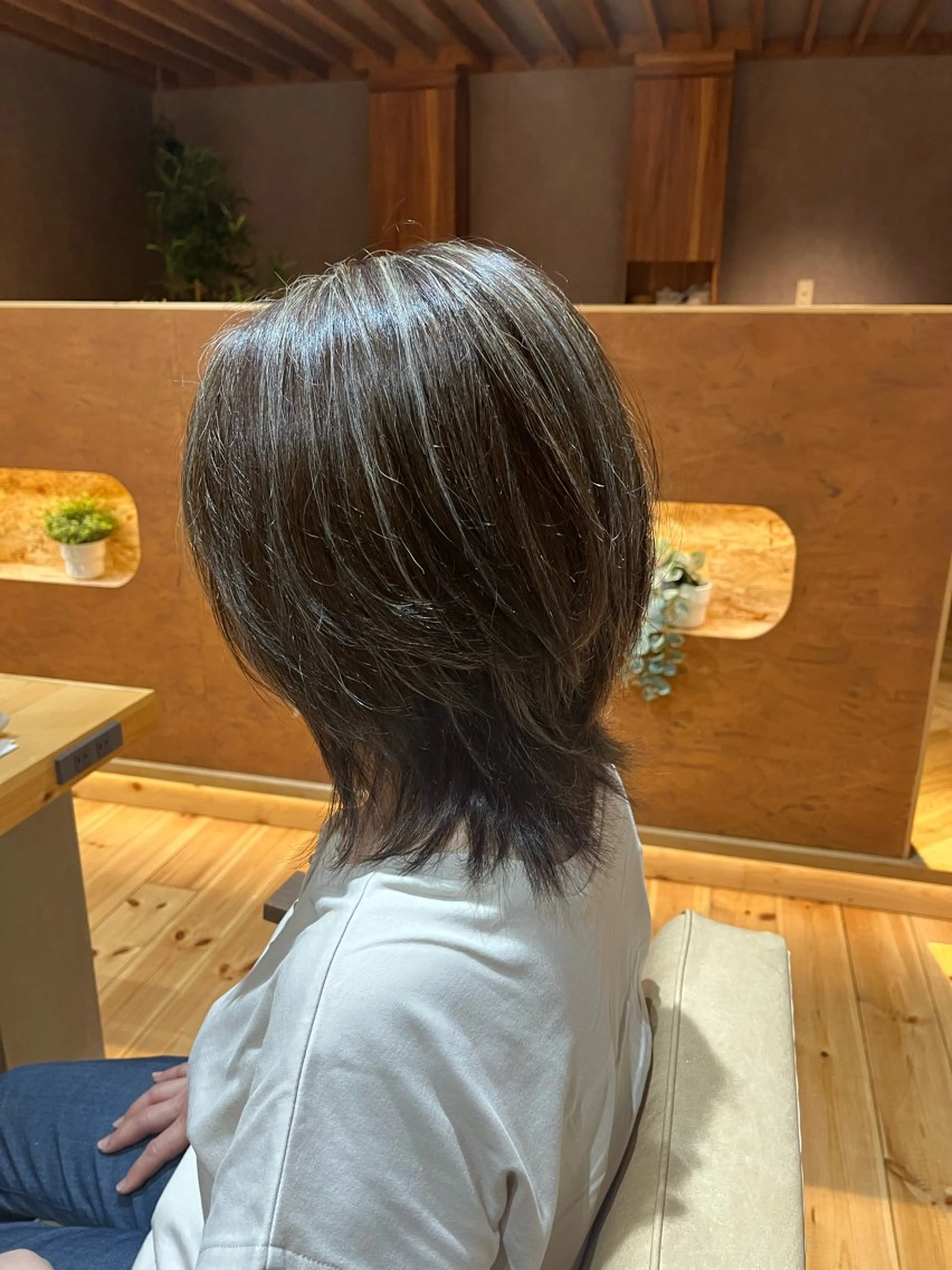 ショート カラー 林 晃輔のヘアスタイル