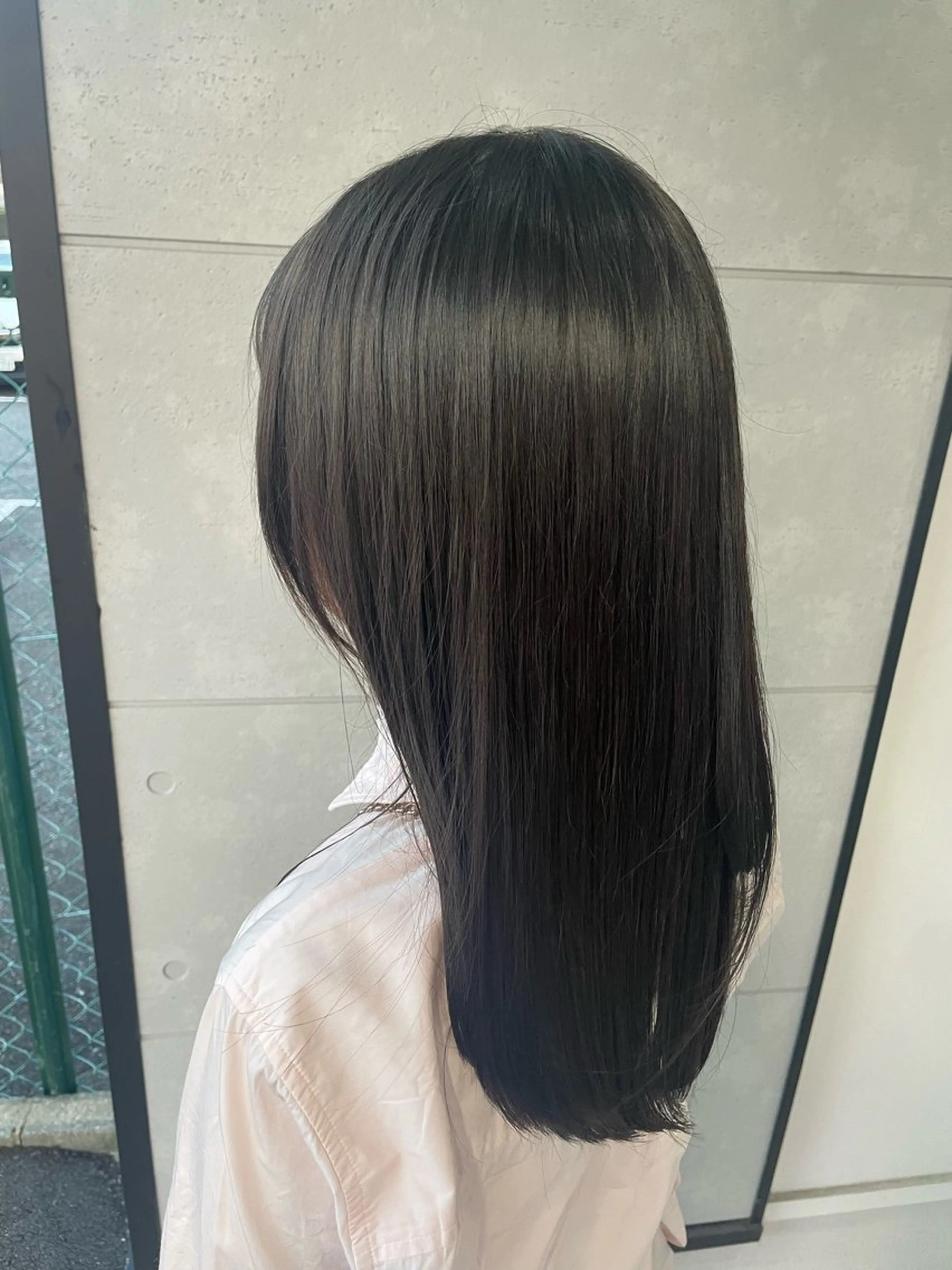 セミロング カラー アッシュ 学生 トリートメント COEUR/ SHUEI👾のヘアスタイル