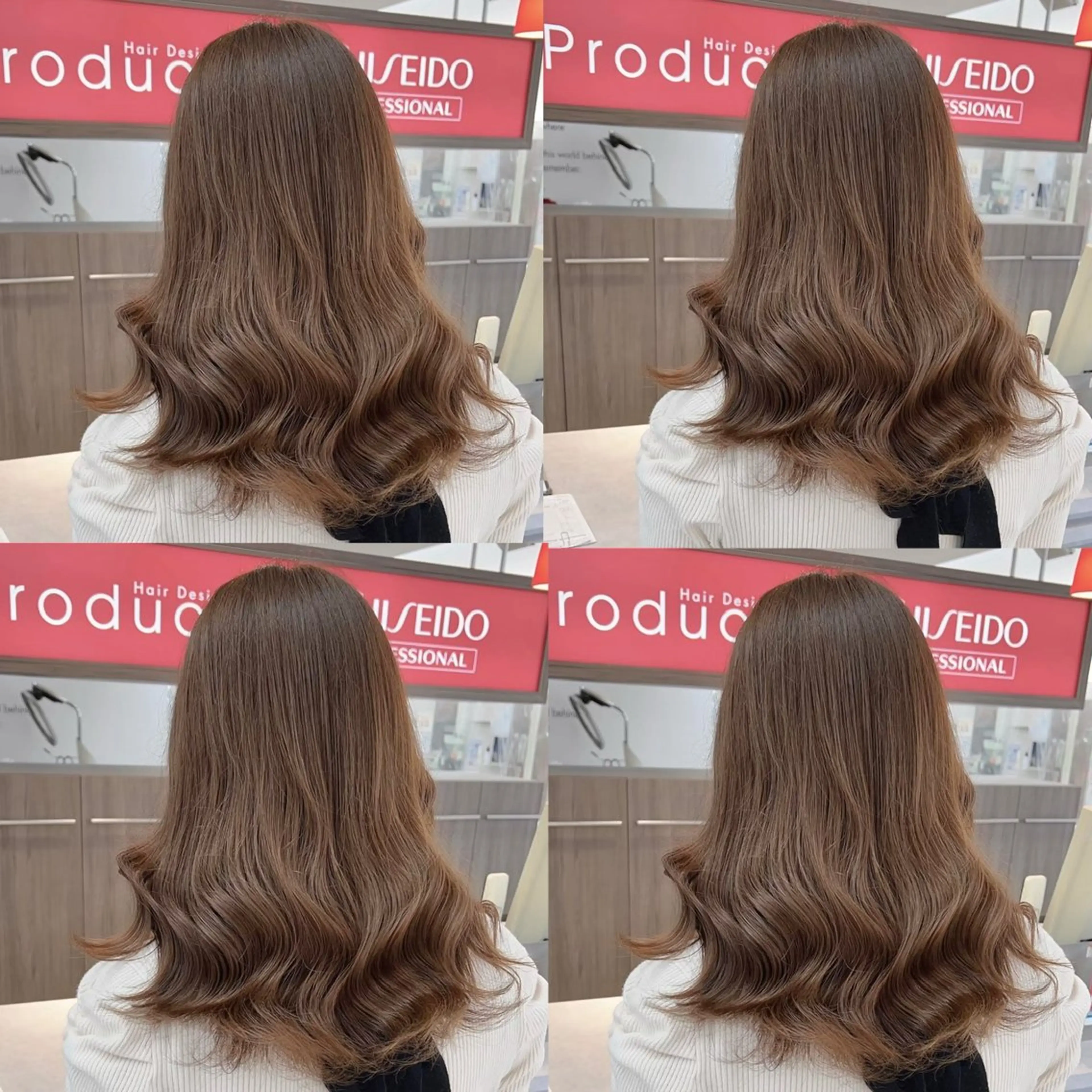 ロング ヘアカラー 成瀬スパイラル パーマ清水大隼のヘアスタイル
