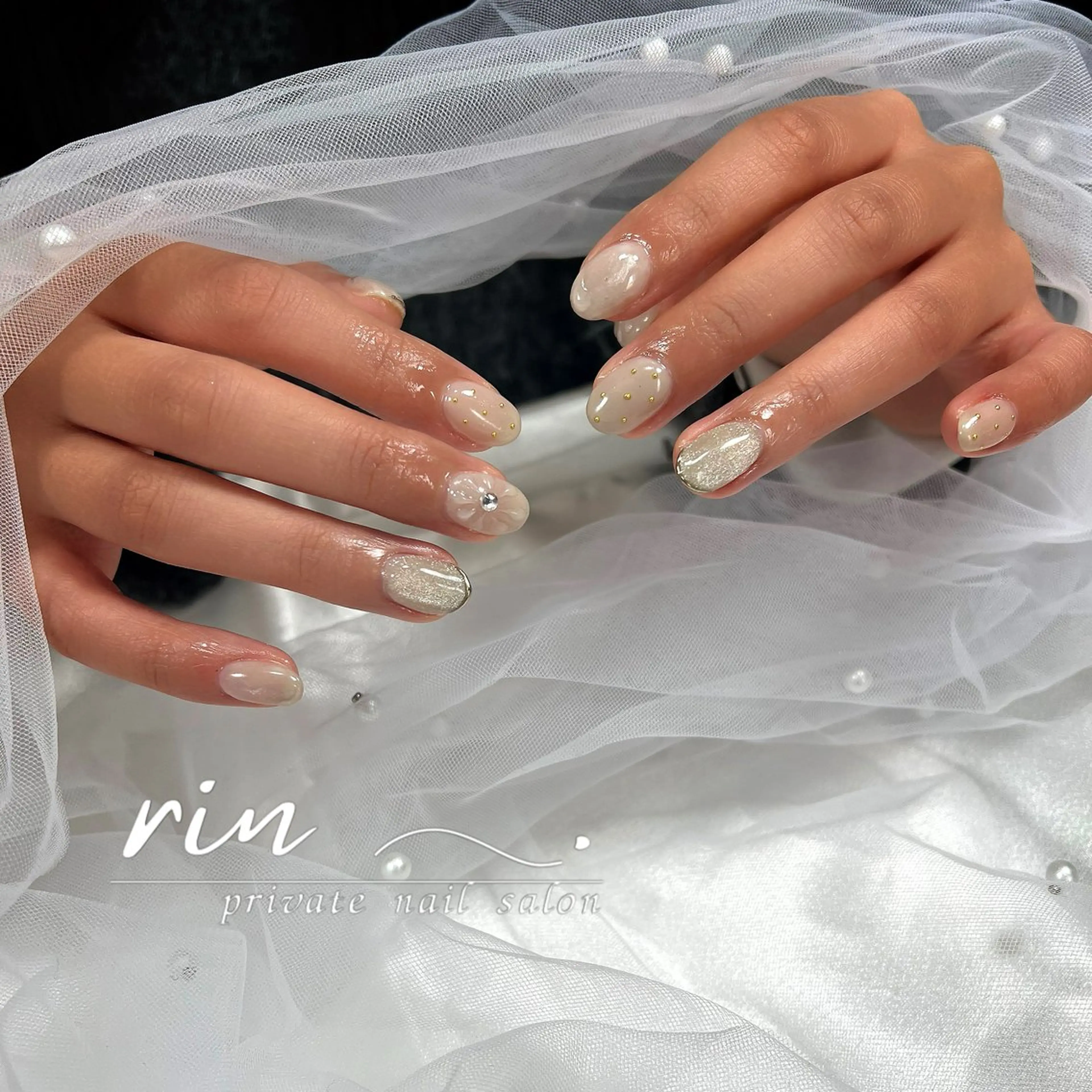 ネイル private salon〜rin〜のネイルデザイン