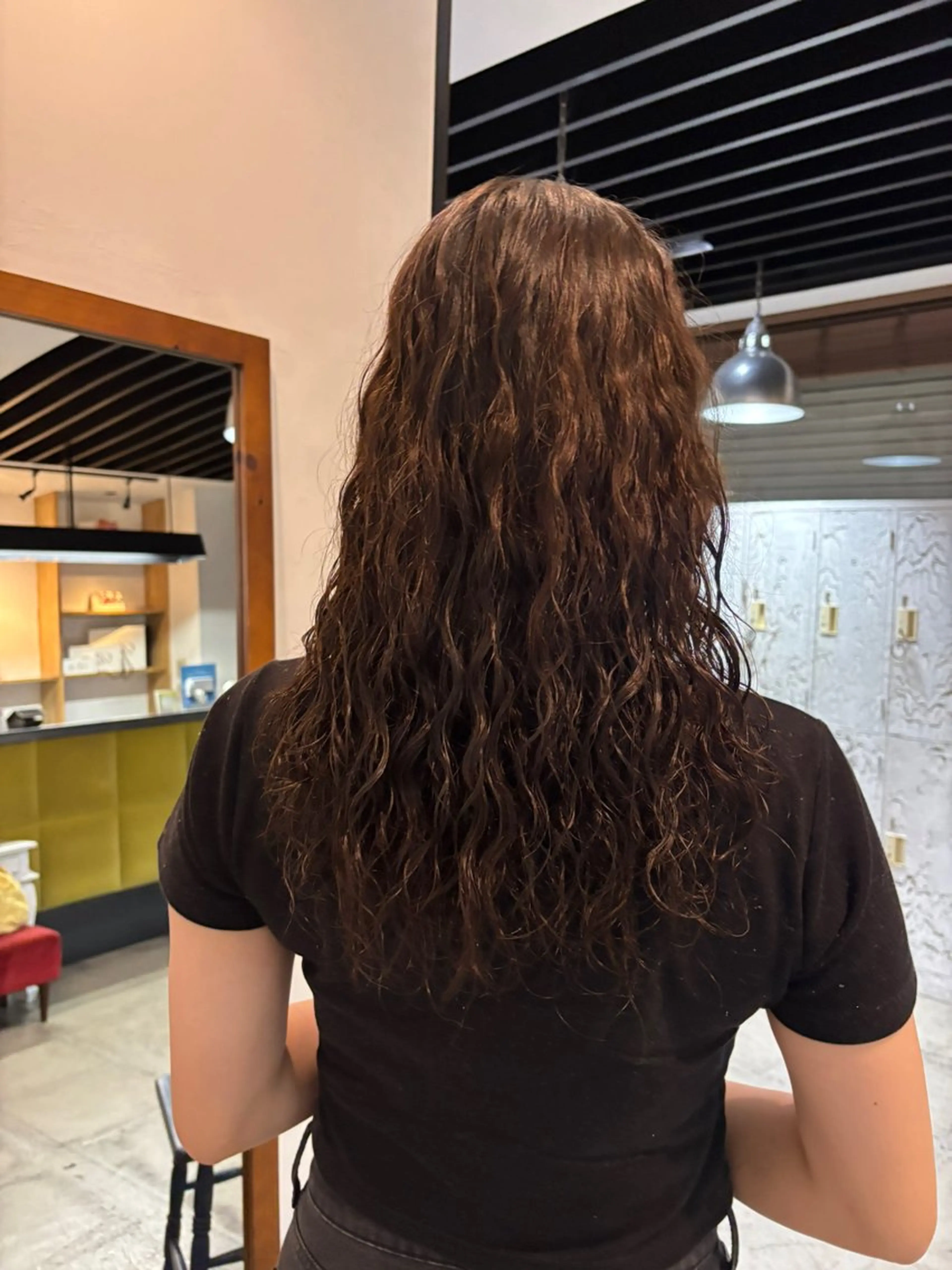 パーマ パーマ ひいろ パーマ/カットモデルのヘアスタイル