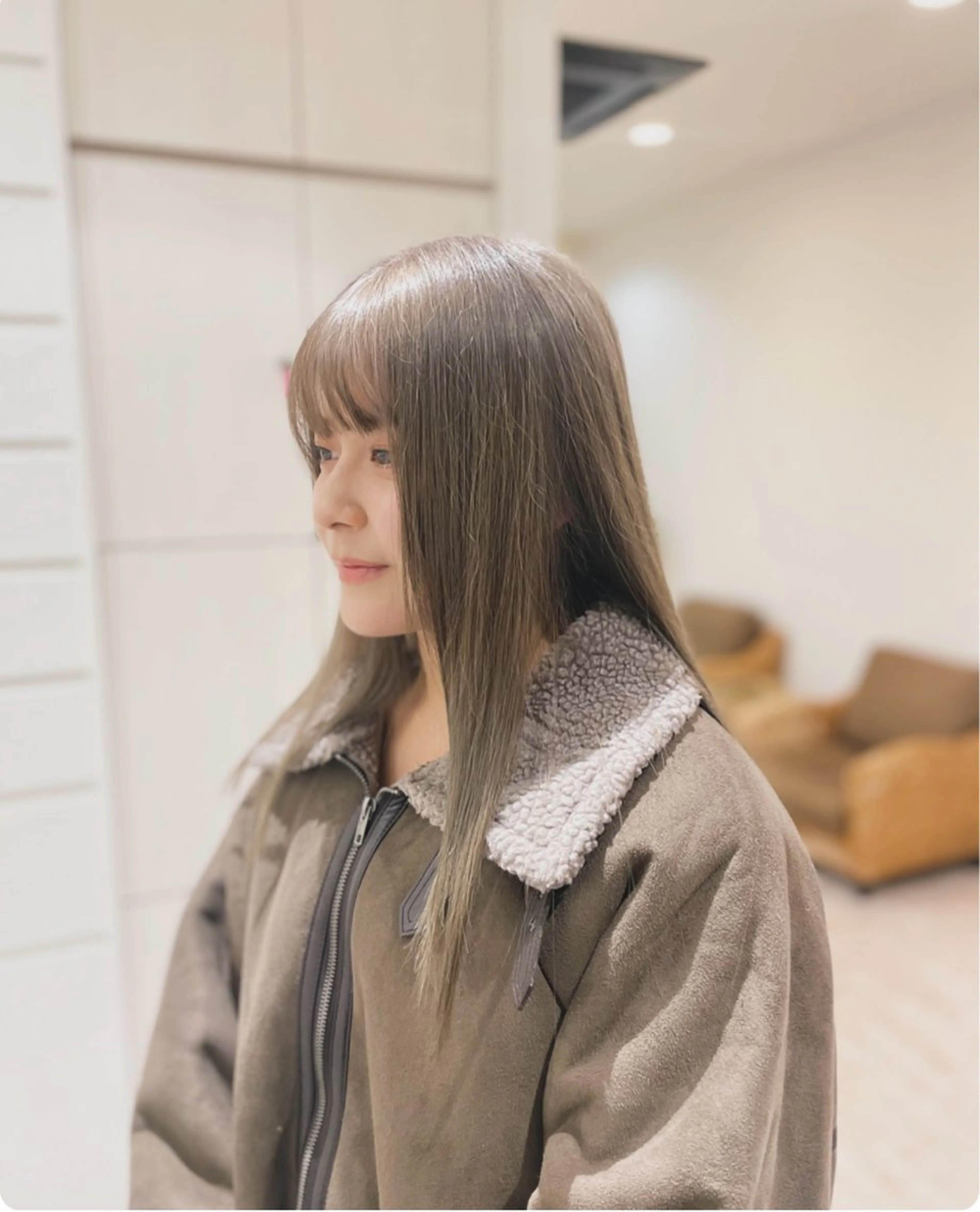 カラー ボブ/艶髪 soleilrukaのヘアスタイル