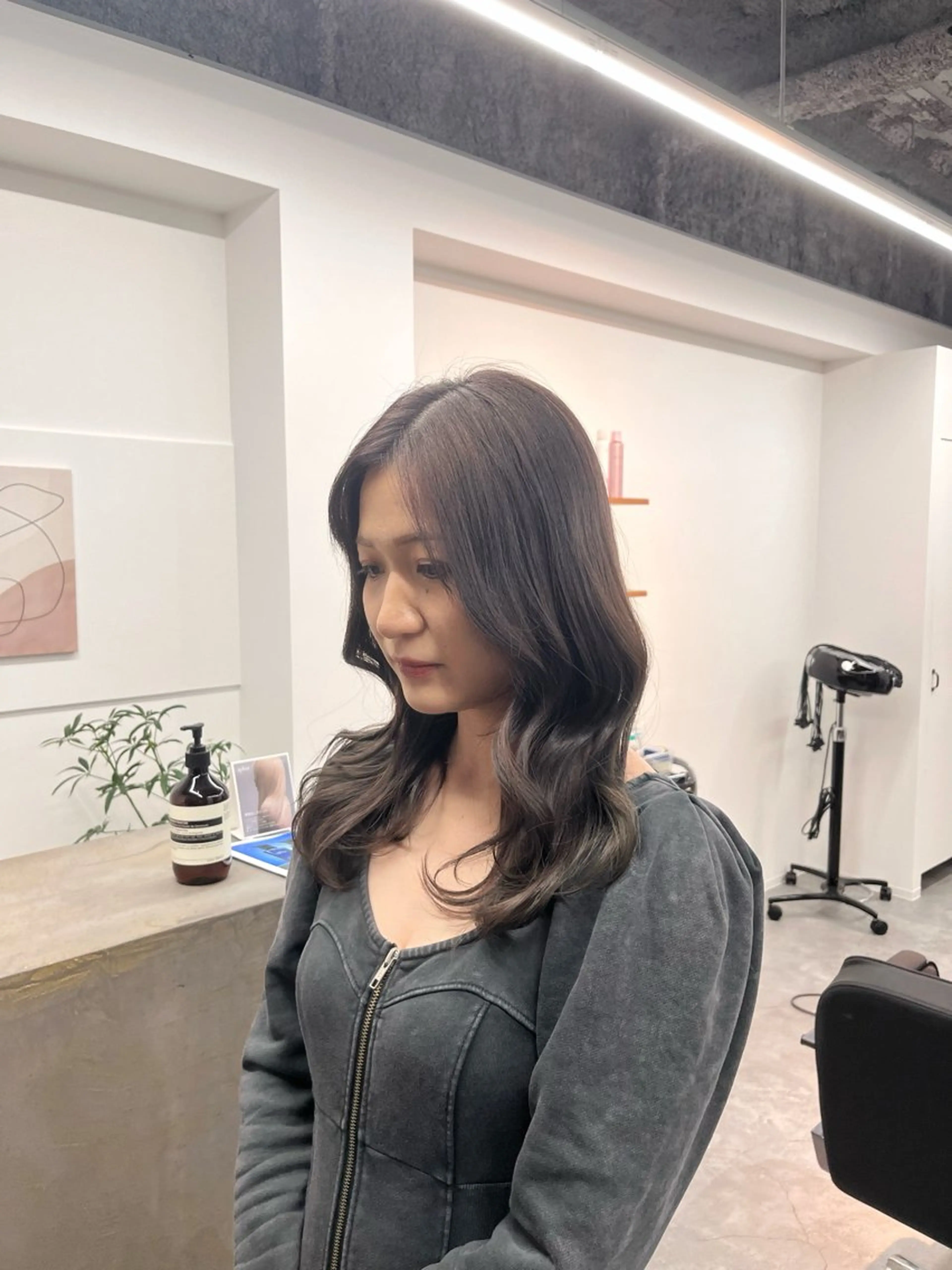 セミロング カラー hair salon SILLO.のヘアスタイル