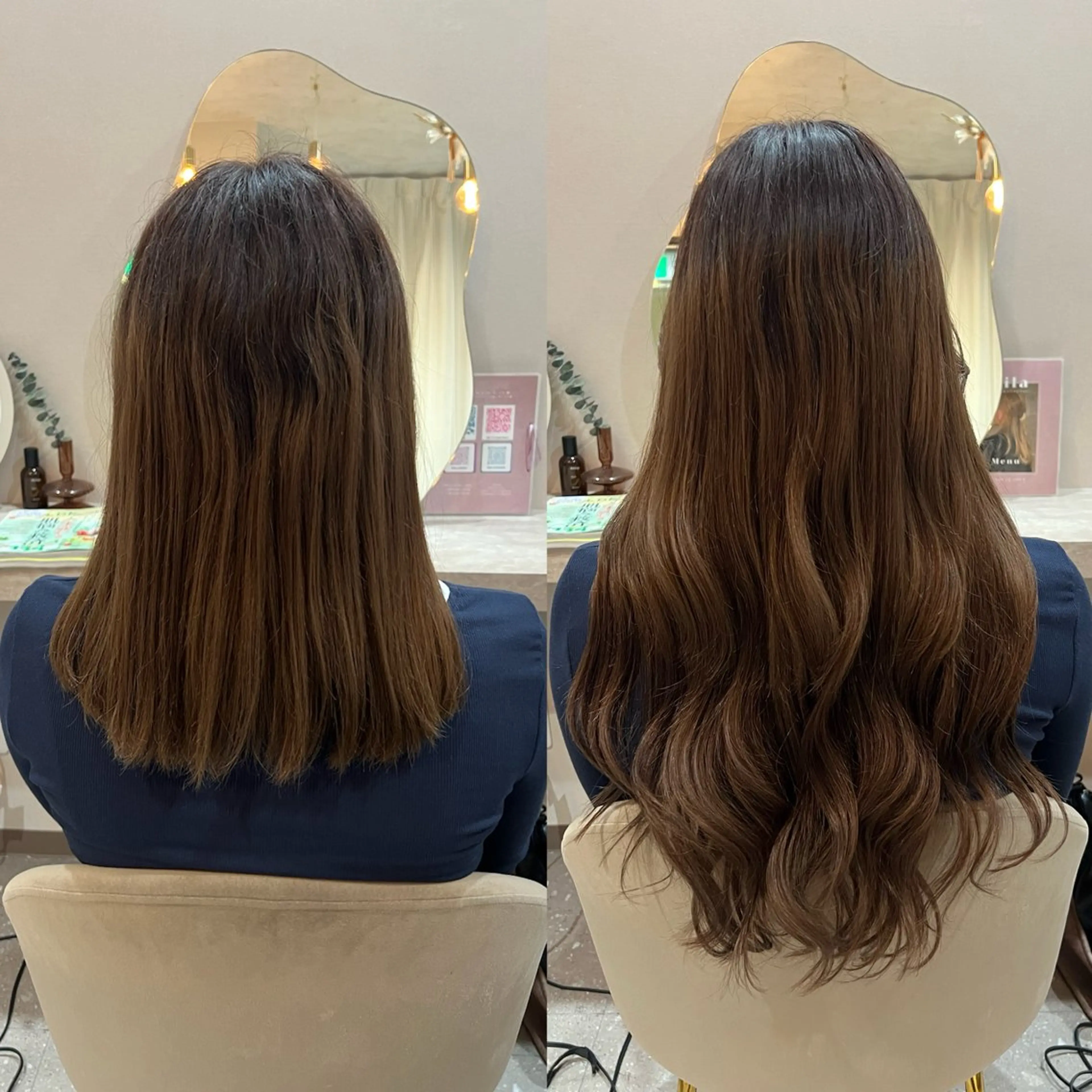 ミディアム Mila misakiのヘアスタイル