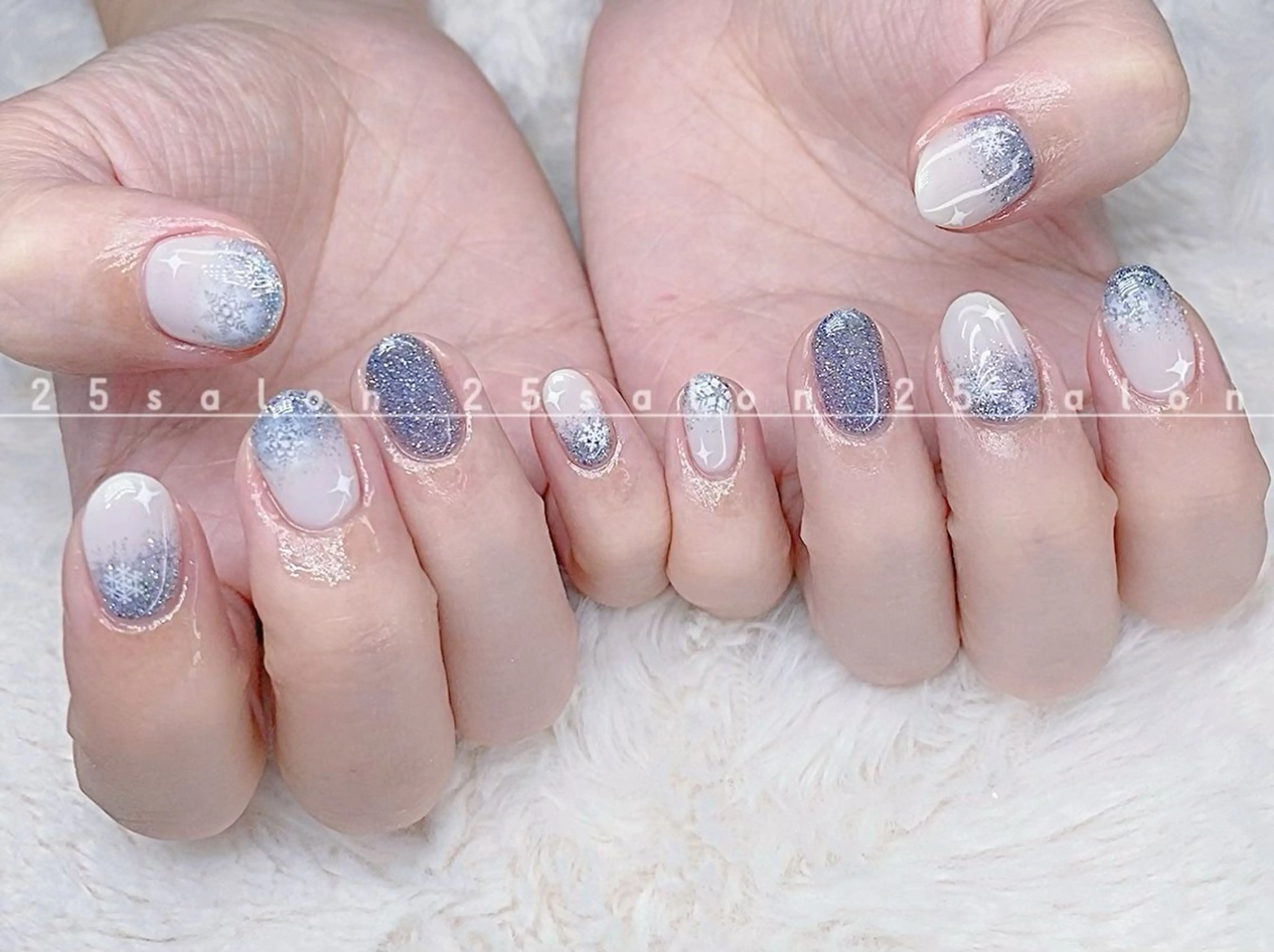 ネイル オーロラネイル チークネイル フットネイル フレンチネイル ジェルネイル 2 5のマツエク・マツパデザイン