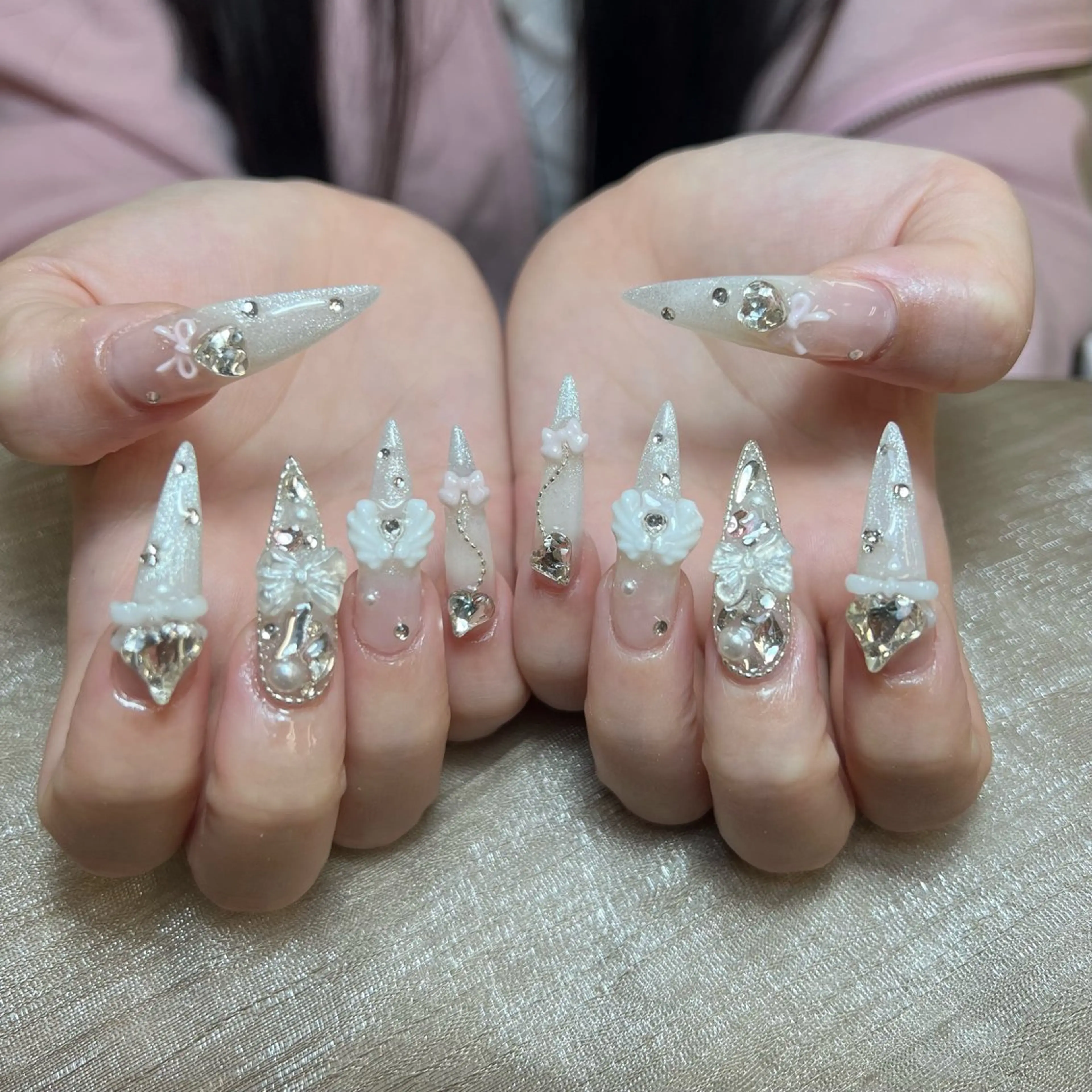 ネイル ハンドネイル ANH NAIL ゴテゴテ専門店💎のネイルデザイン