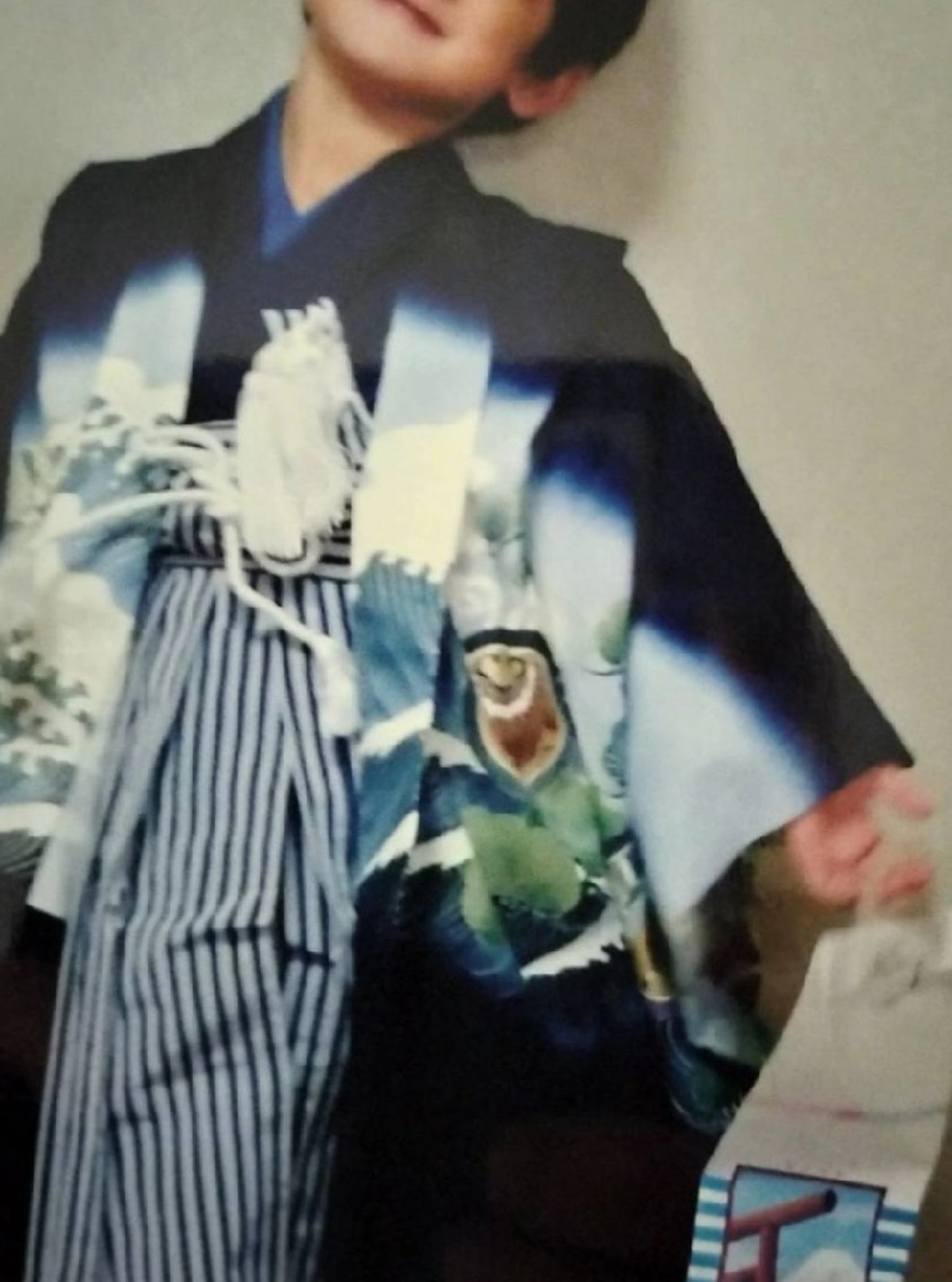 七五三着付け 男の子の写真