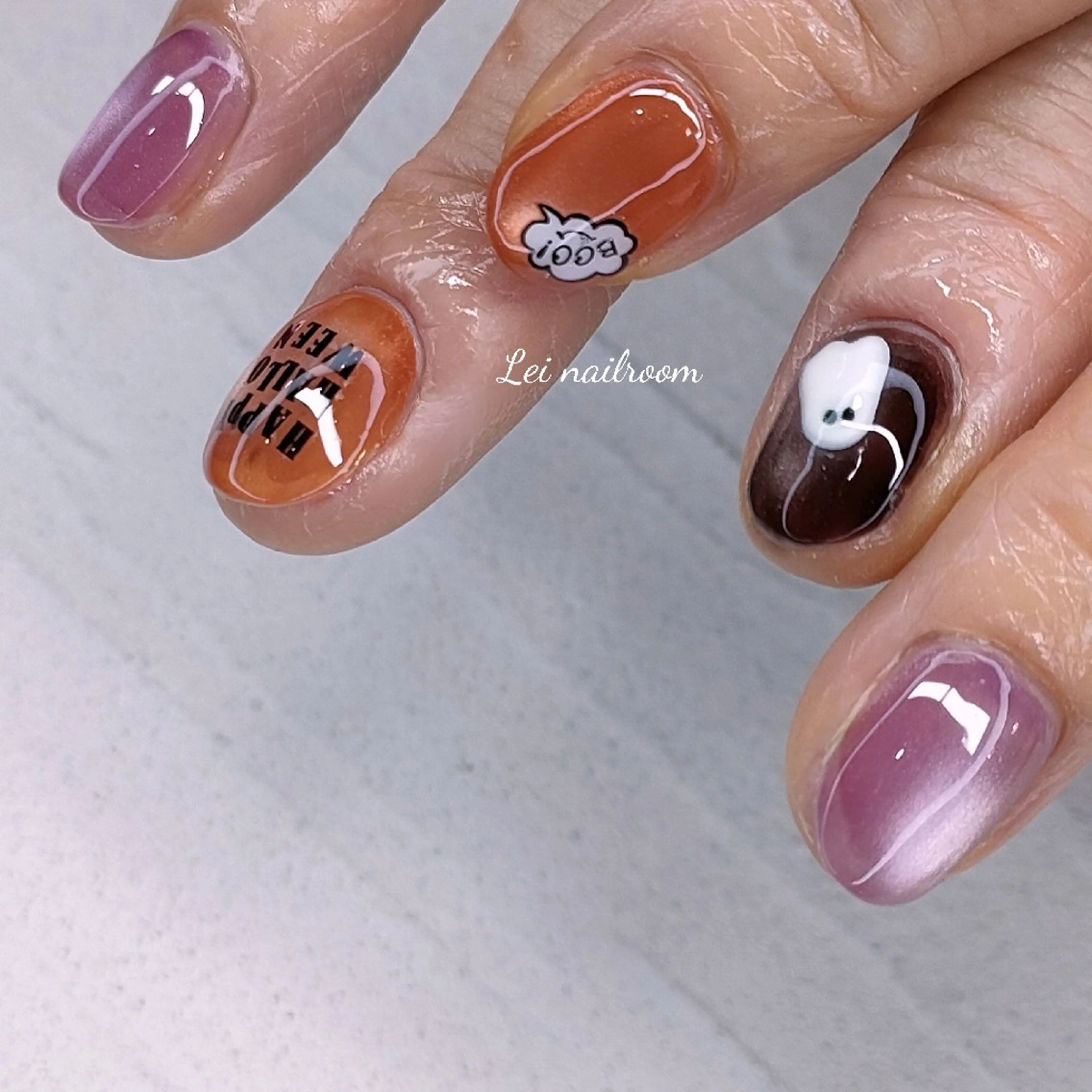 ネイル アートネイル ぷっくりネイル lei🌼 nailroomのネイルデザイン