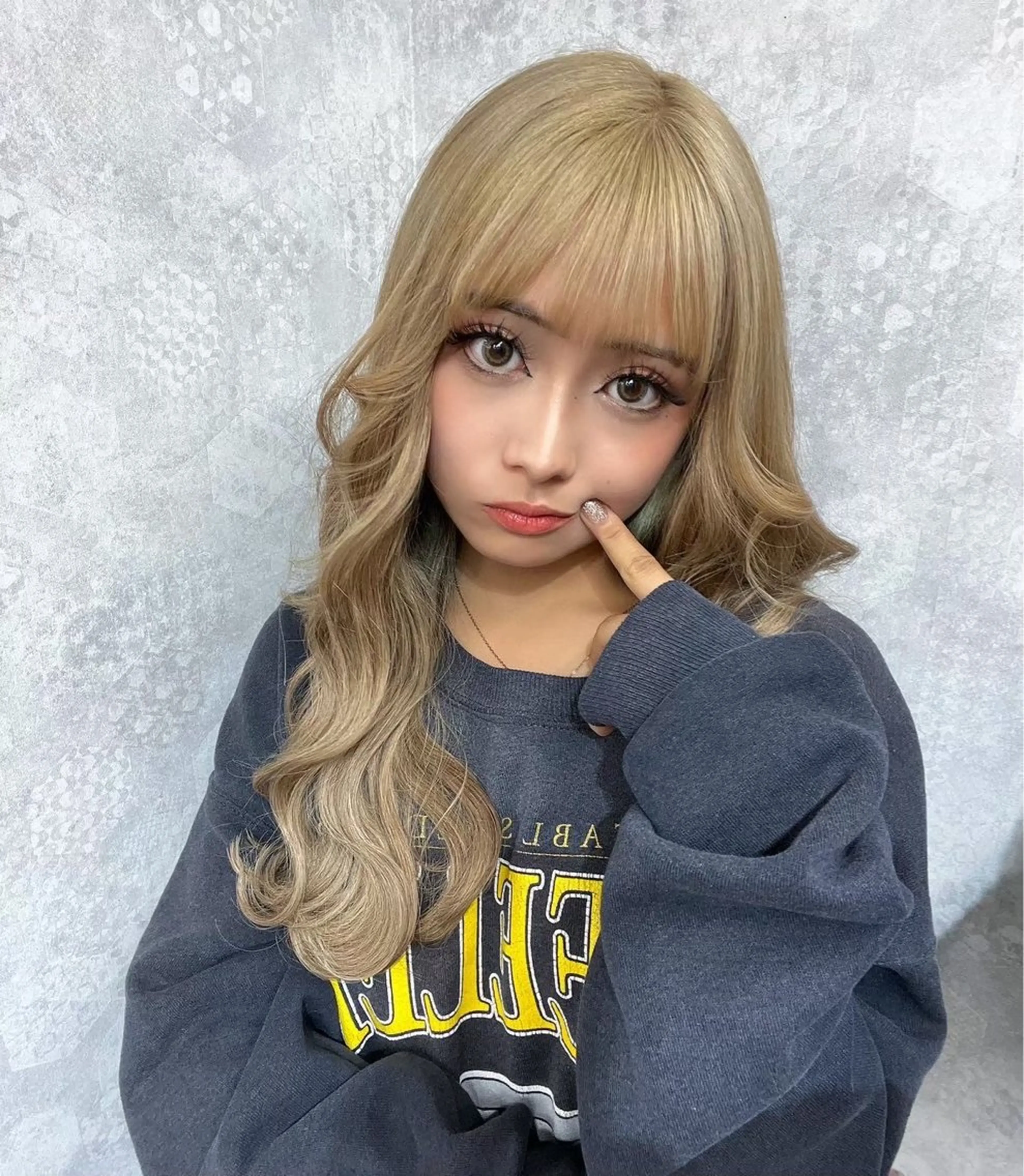 ロング カラー ギャル⚜️巻き髪 ⚜️ちづるのヘアスタイル