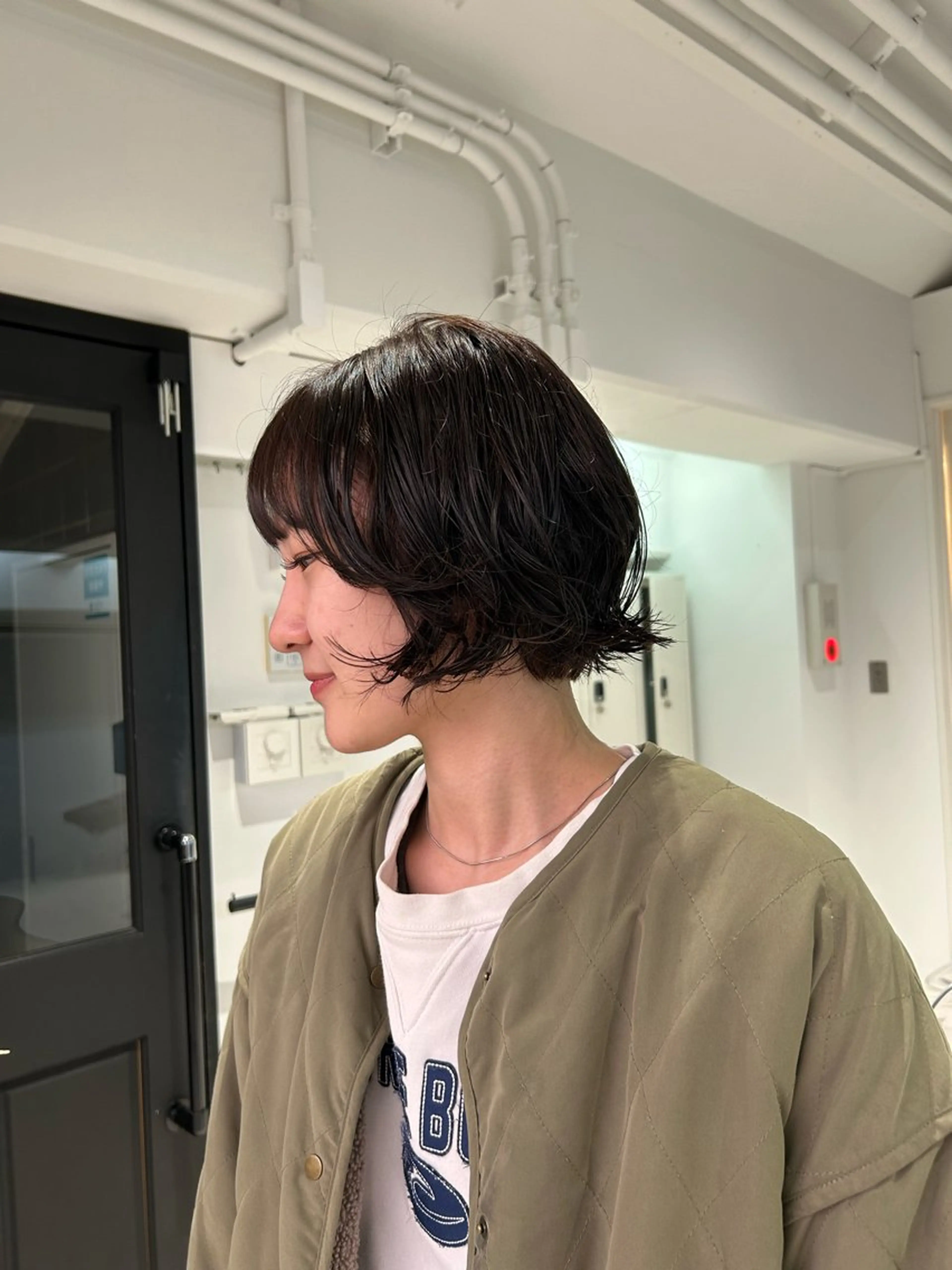 【1日1名様限定】似合わせカット×ニュアンスパーマ+オージュアクイックトリートメントの写真