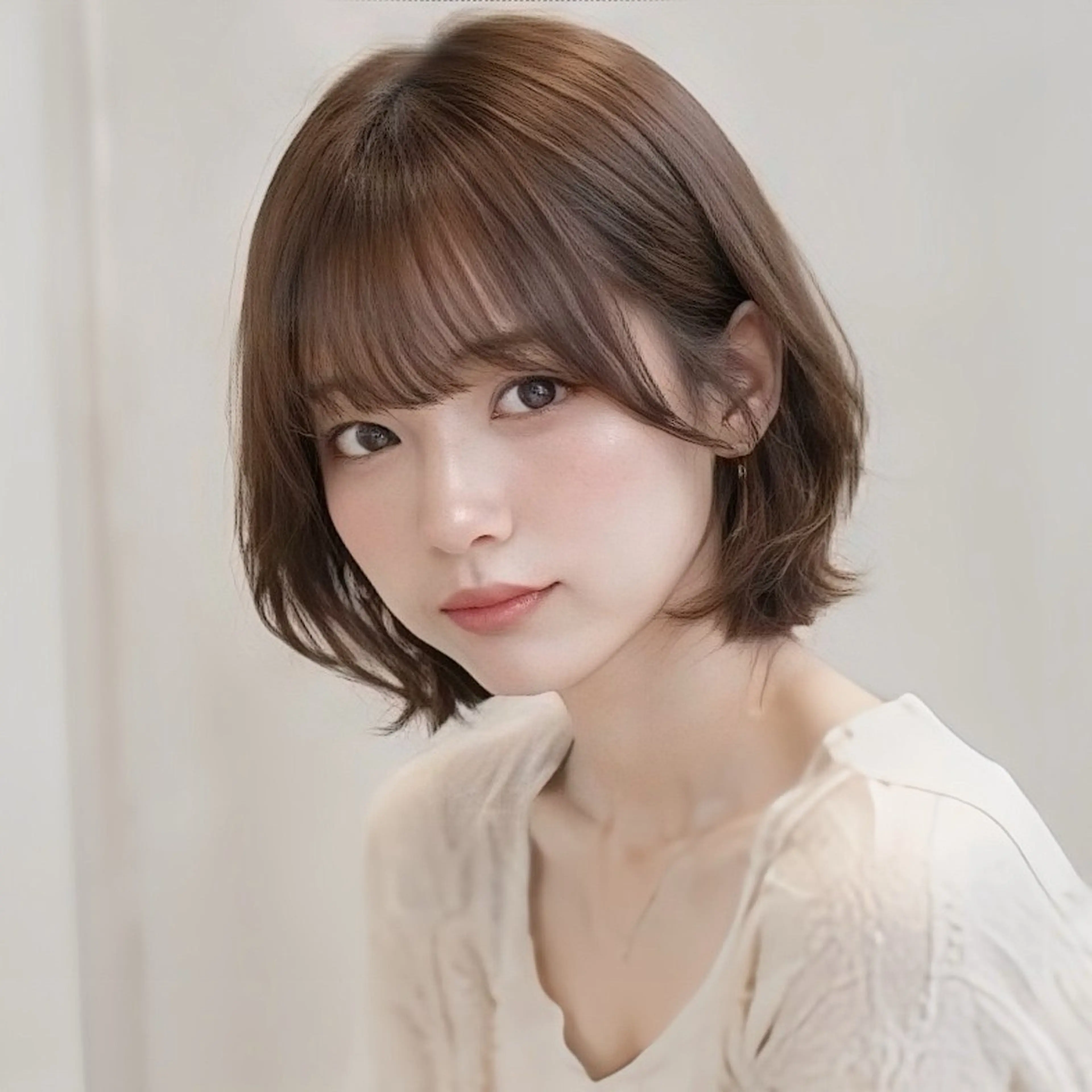 ショート カット 池袋/レイヤー/ ボブ/矯正/おばかんのヘアスタイル