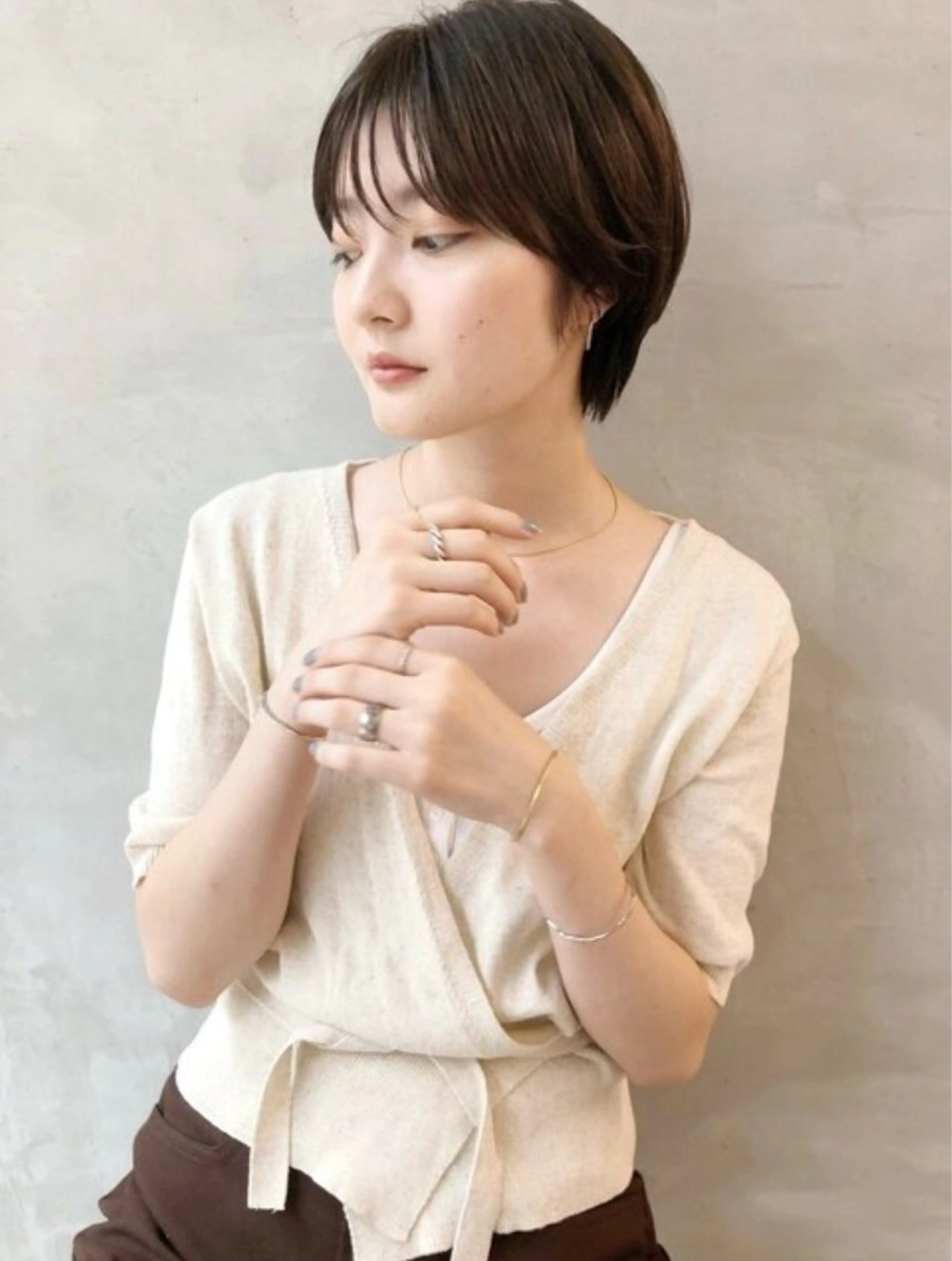 ショート 堀江 理帆/表参道のヘアスタイル