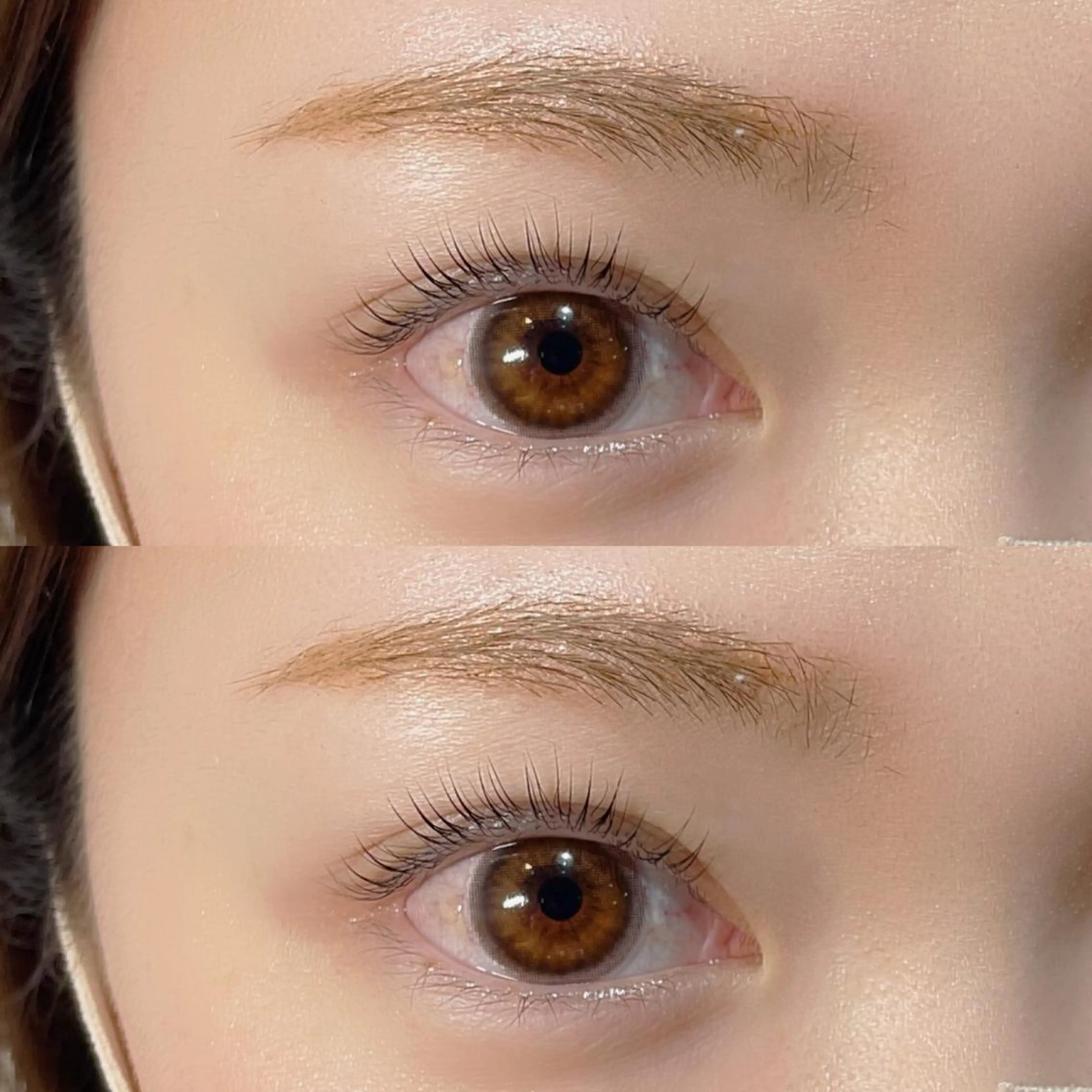 マツエク・マツパ パリジェンヌラッシュリフト 一重×まつ毛パーマ 福島LA BEL HARUHIのマツエク・マツパデザイン