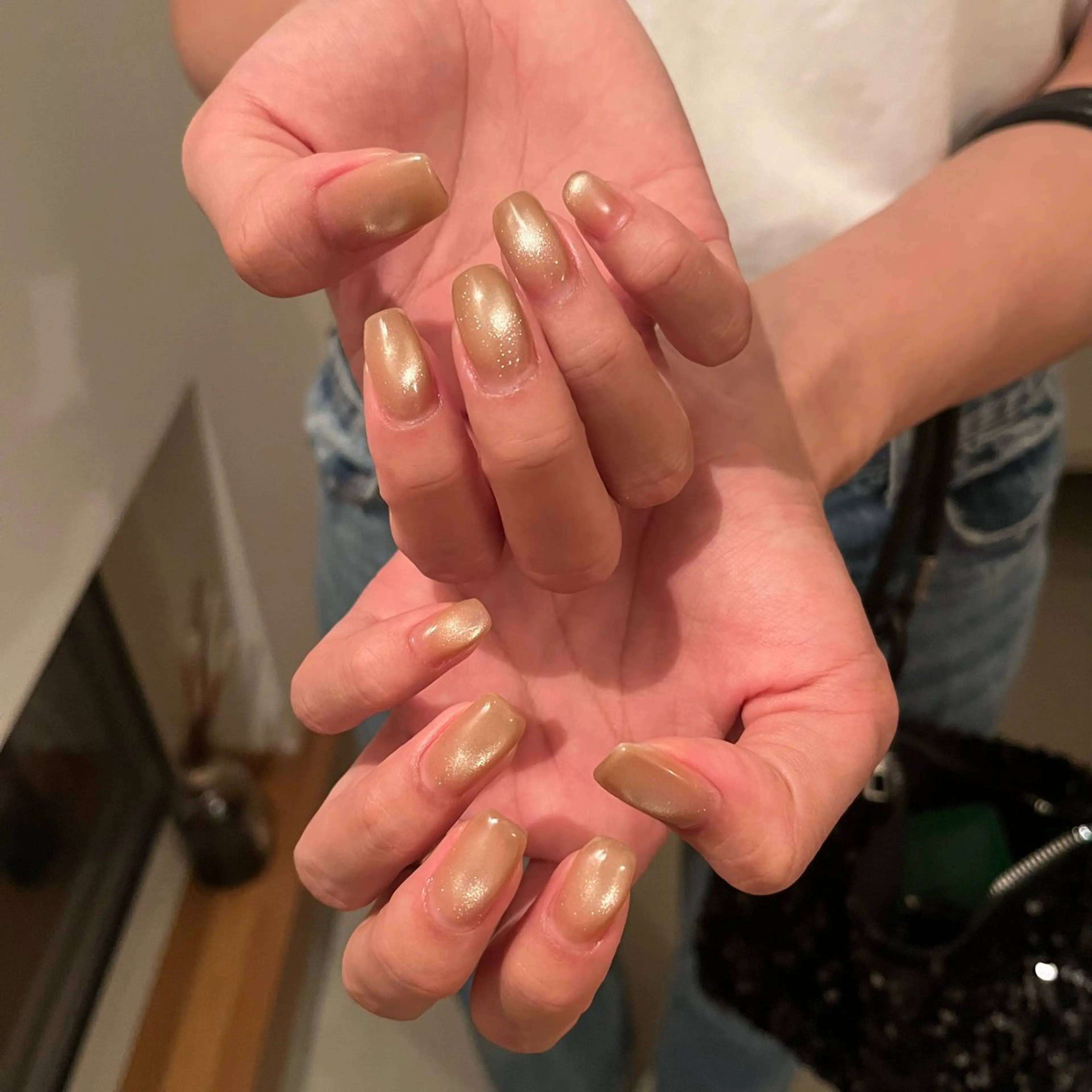 ネイル マグネットネイル K Aのネイルデザイン