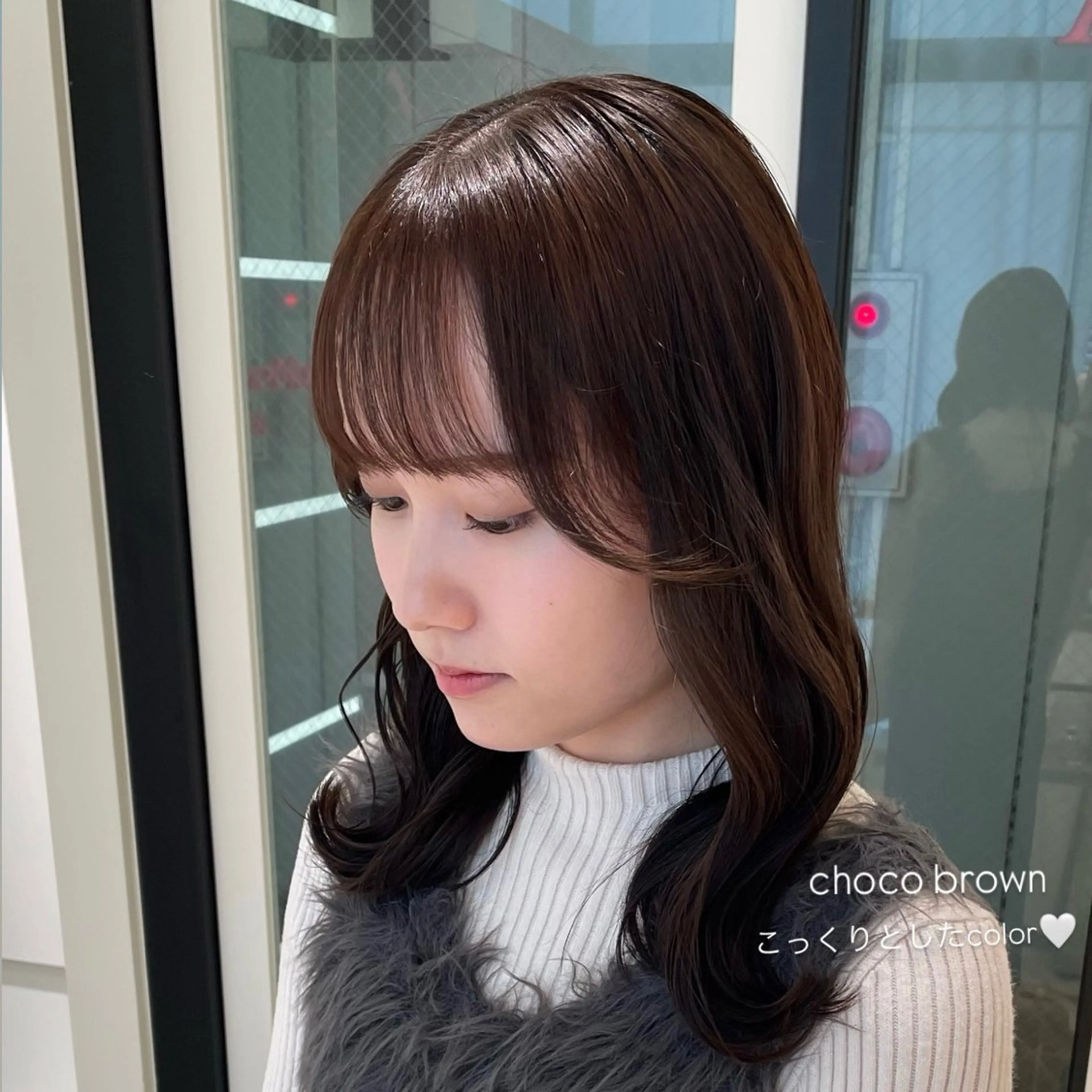 ミディアム カラー Parve Mix /頓宮 稚愛🤍のヘアスタイル