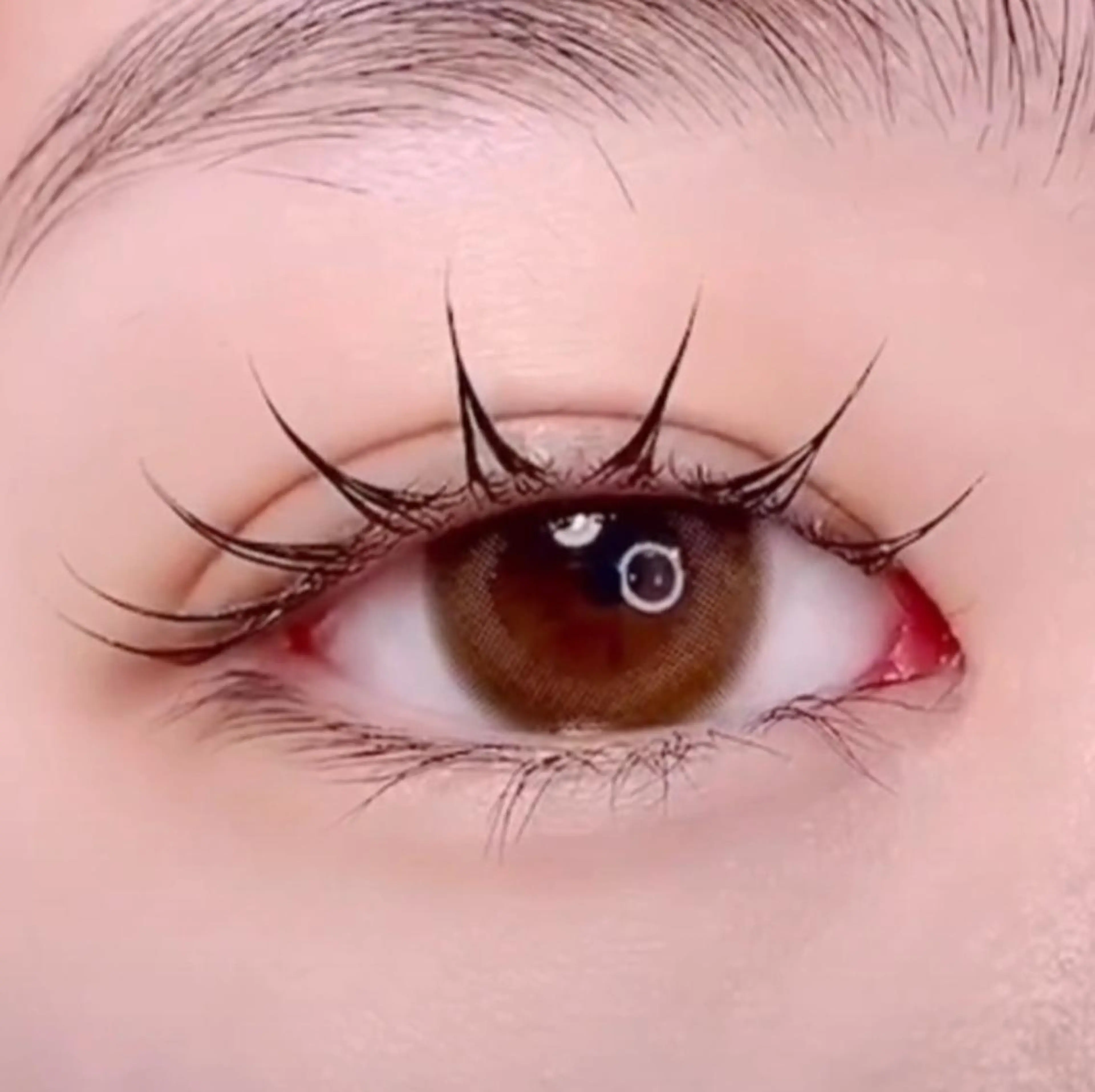 マツエク・マツパ 束感まつ毛 マツパ KAWAKITA  MAMIのマツエク・マツパデザイン