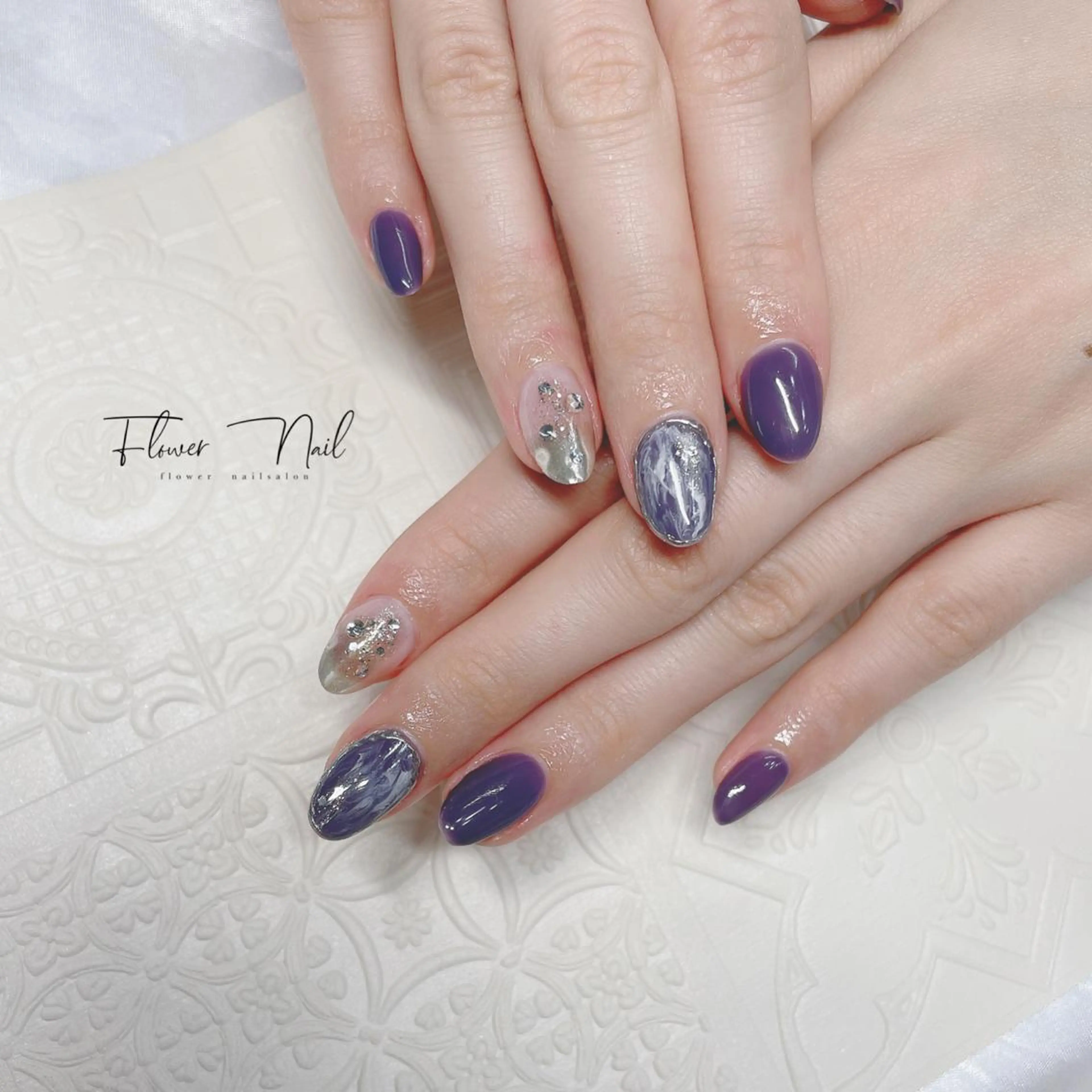 ネイル Flower nailのネイルデザイン