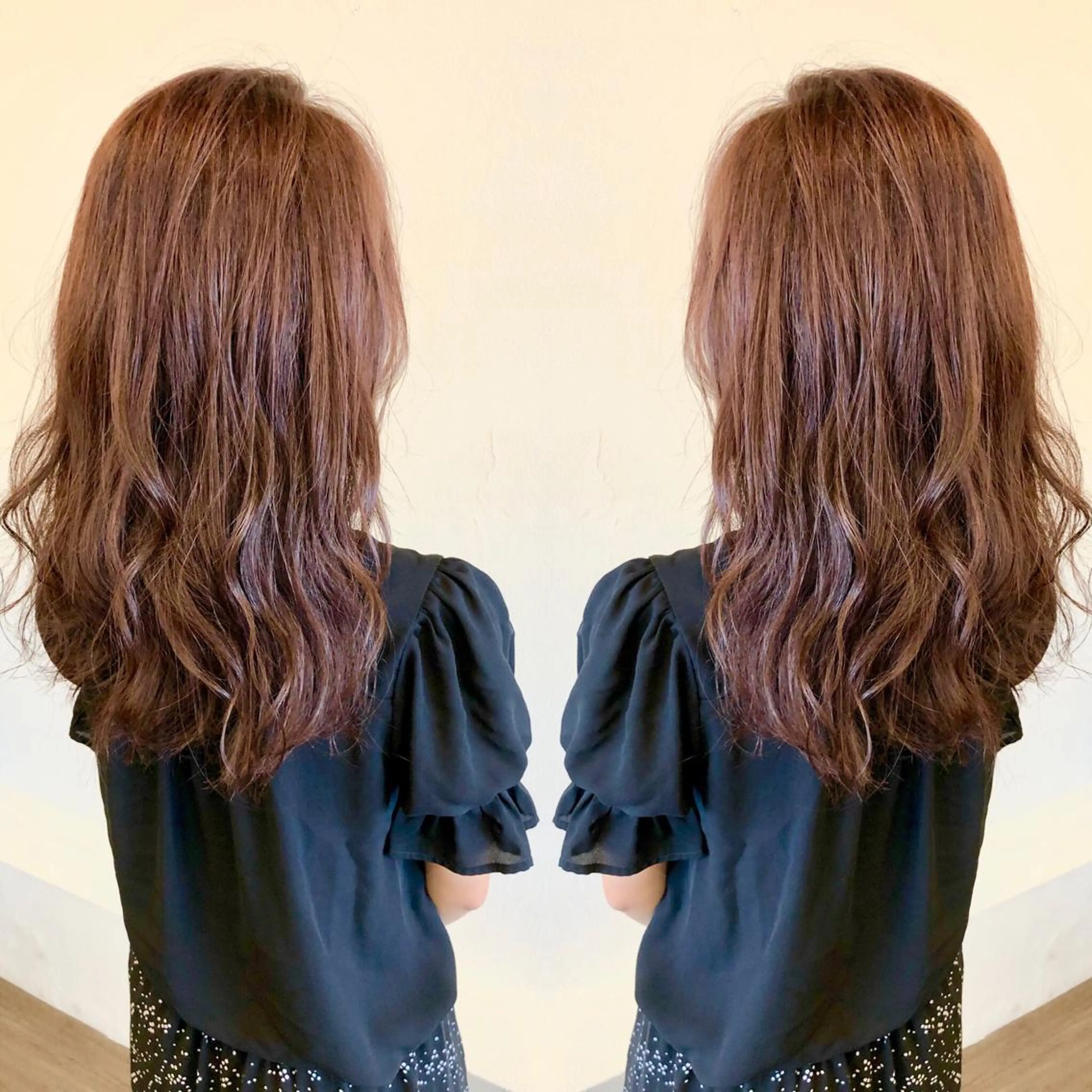 セミロング カラー ヘアカラー 宮下 耕平のヘアスタイル