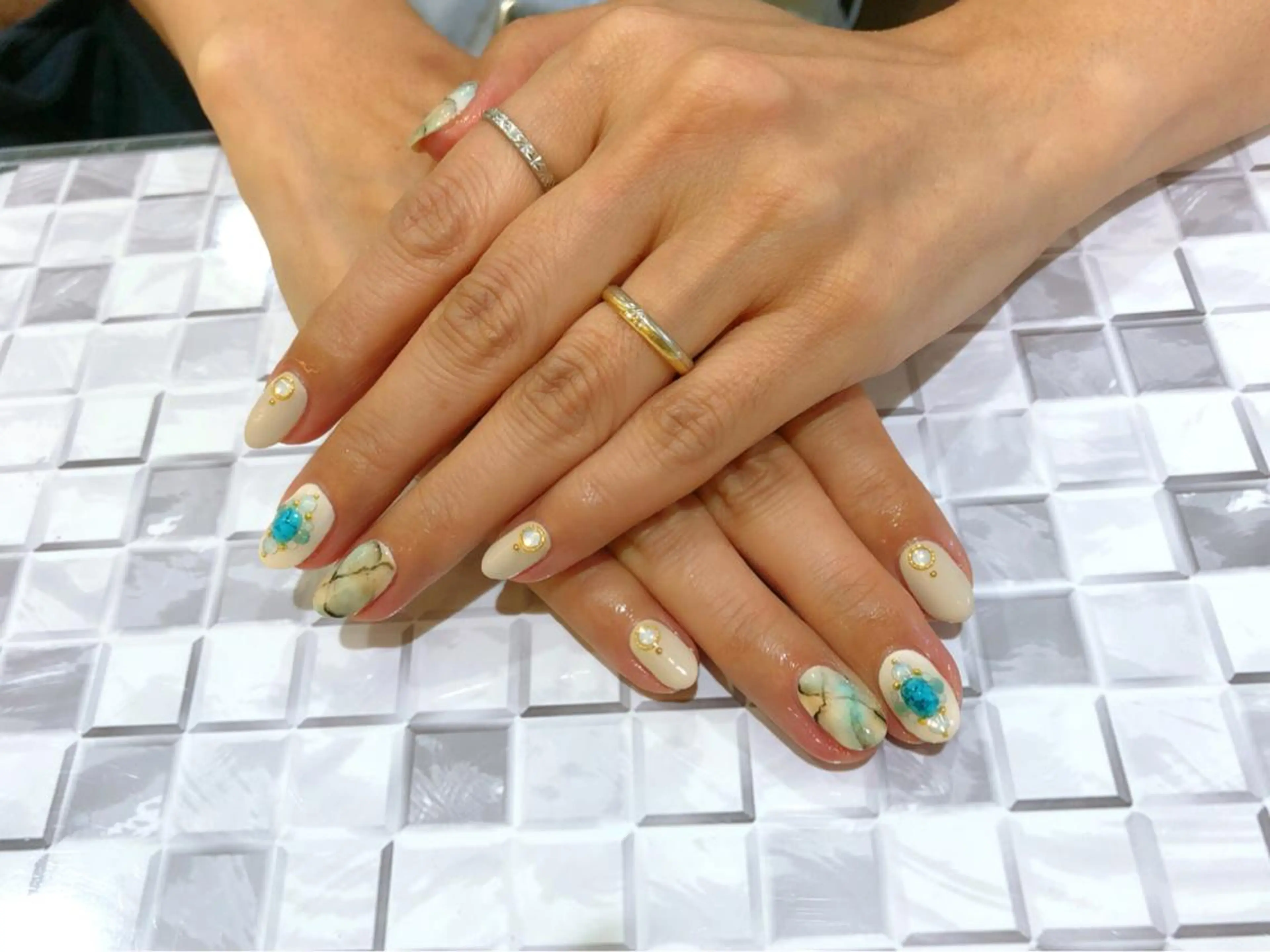 メンズ キッズ ネイル マツエク・マツパ a:Qネイル /久米川のネイルデザイン