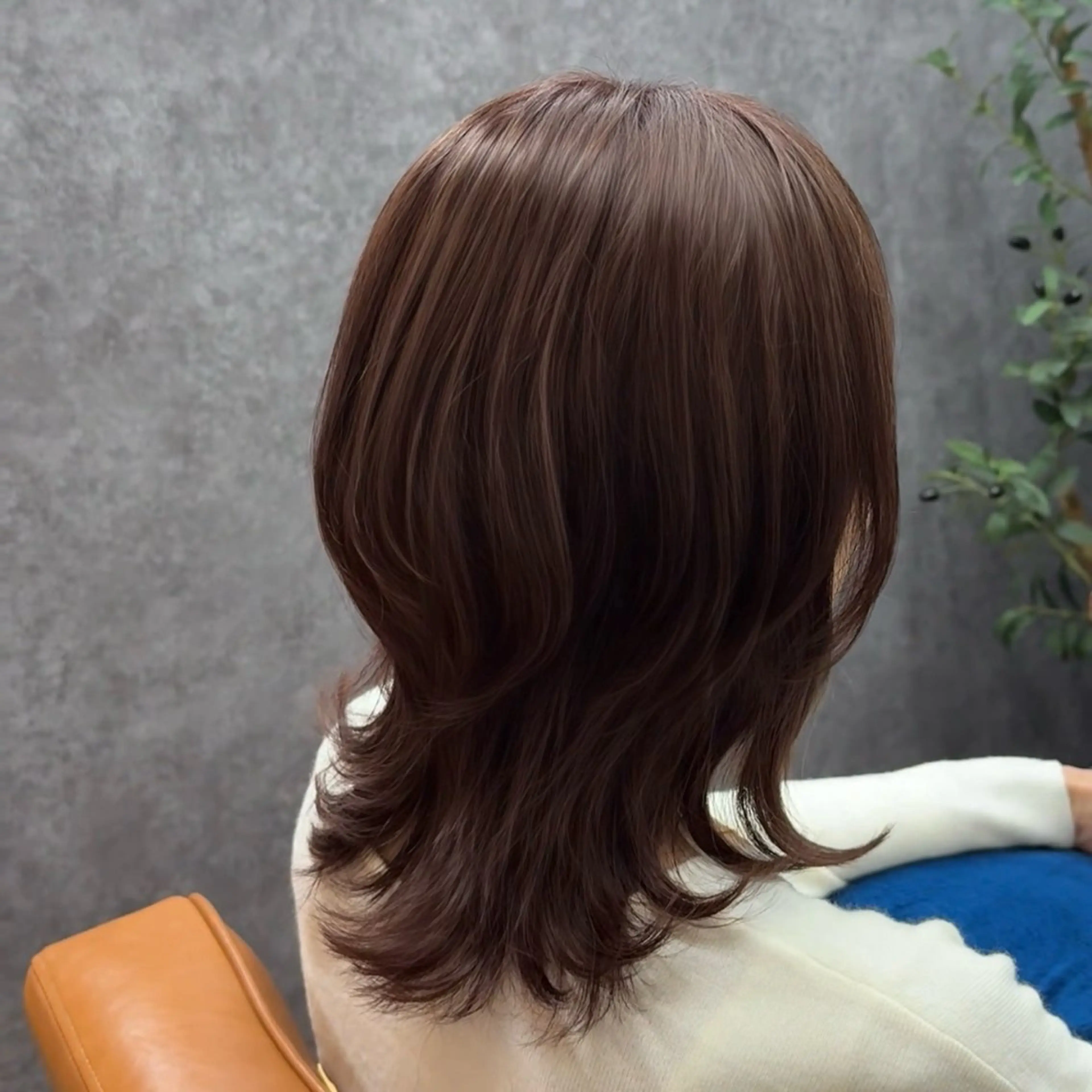 ミディアム ハイライト カット ヘアカラー トリートメント cocoa船橋🎀 naomiのヘアスタイル