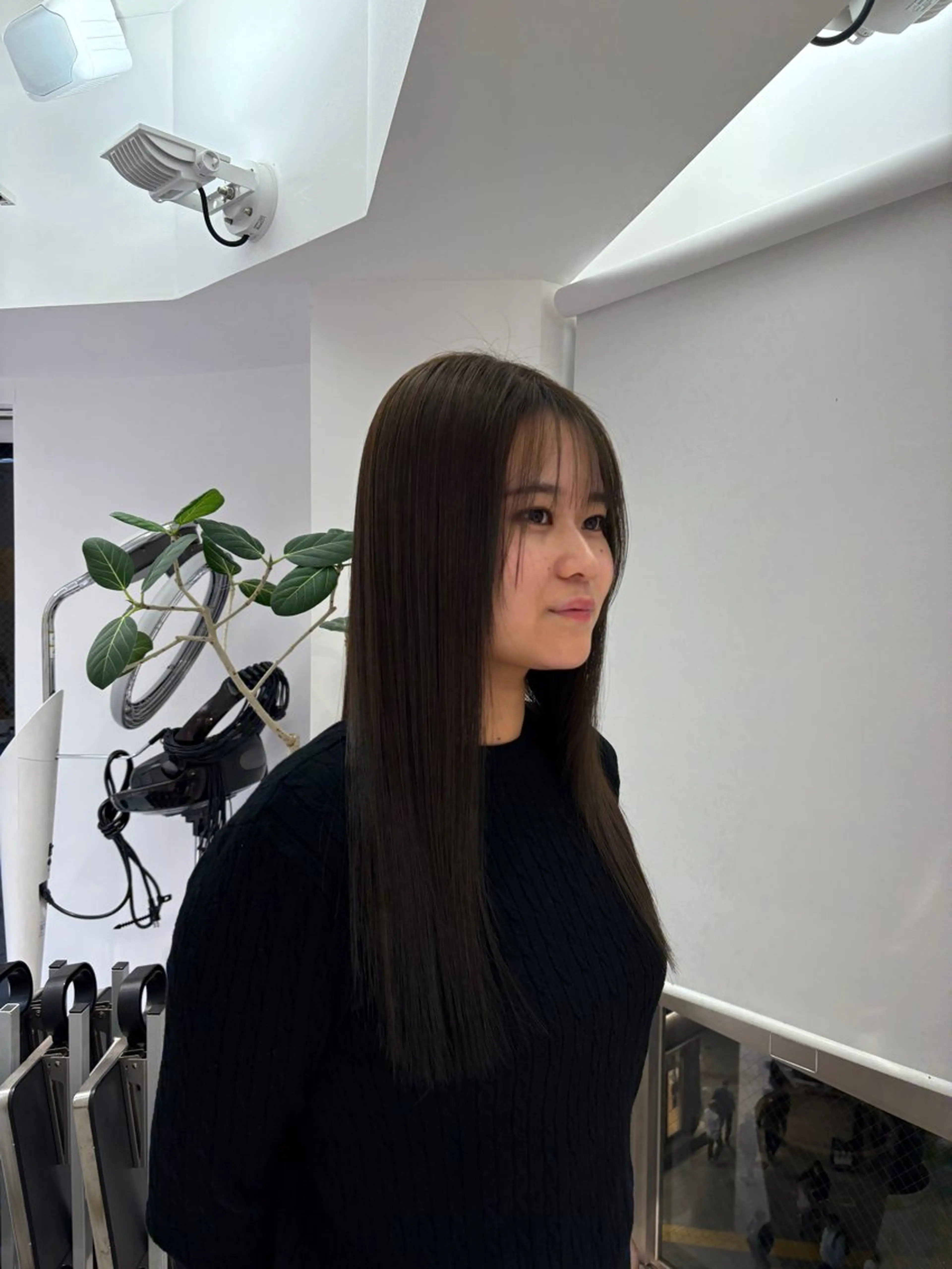 ロング カラー 山野 華愛のヘアスタイル