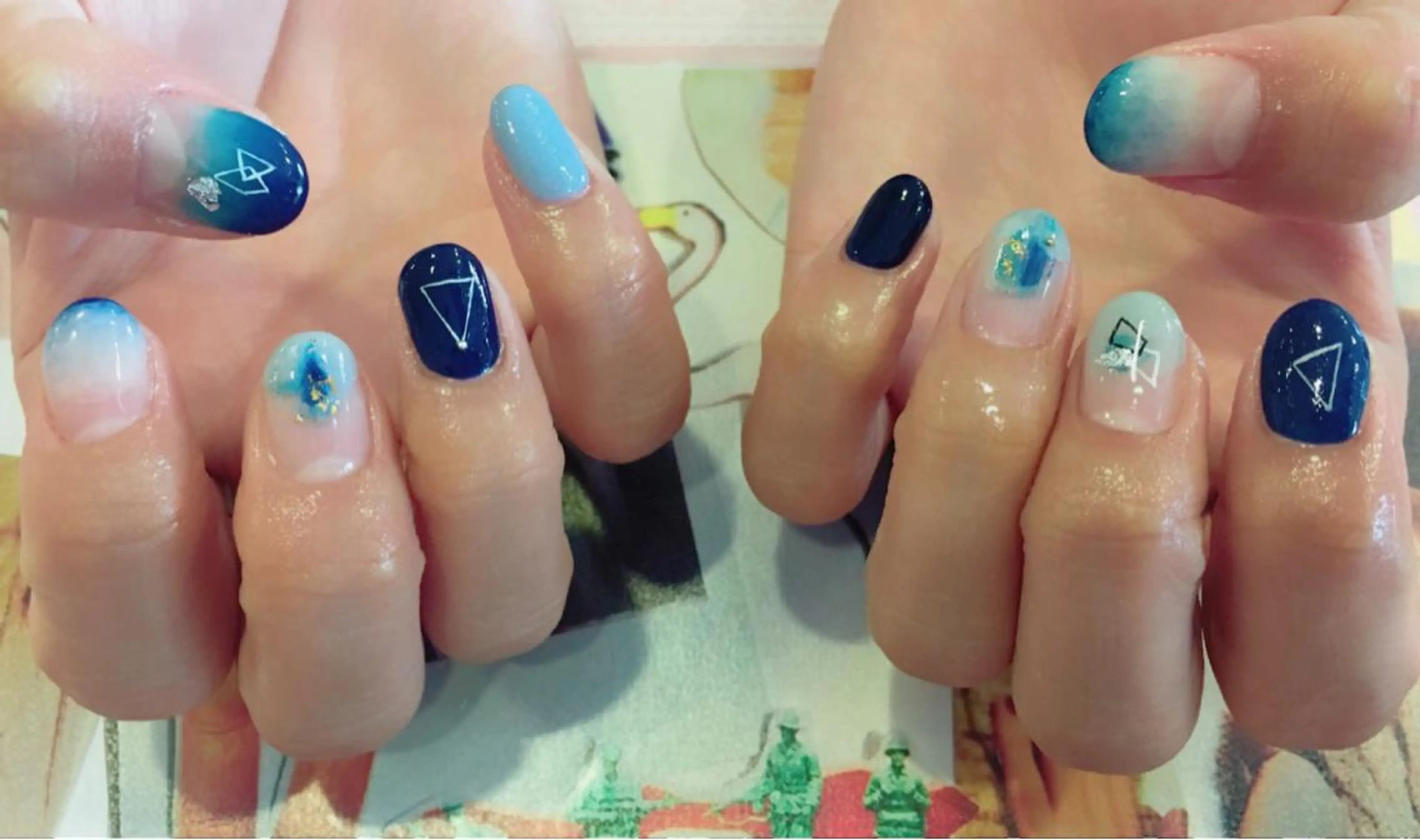 ネイル ハンドネイル にしぐち はるかのネイルデザイン