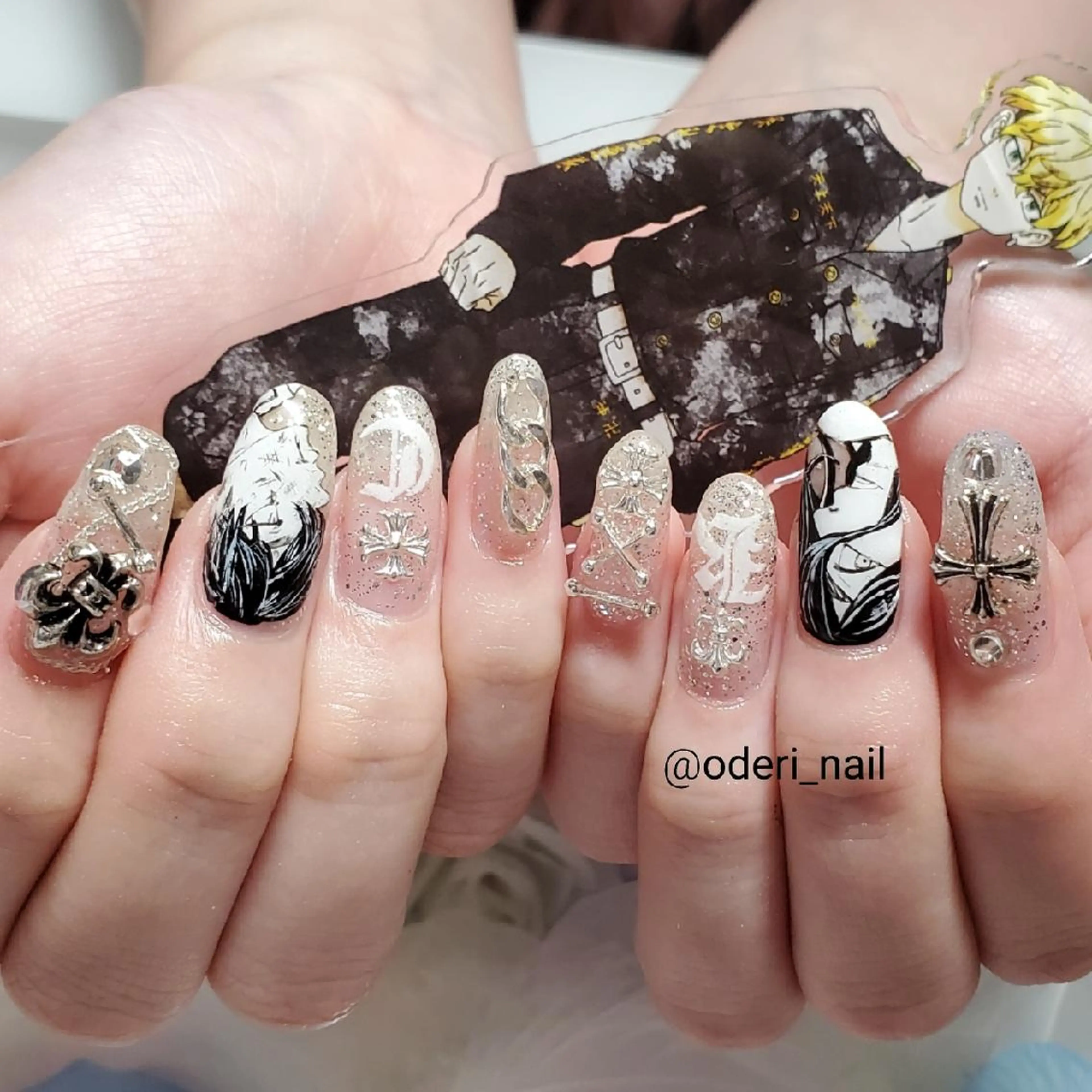 ネイル アートネイル ジェルネイル 冬ネイル おで@ oderi_nailのネイルデザイン