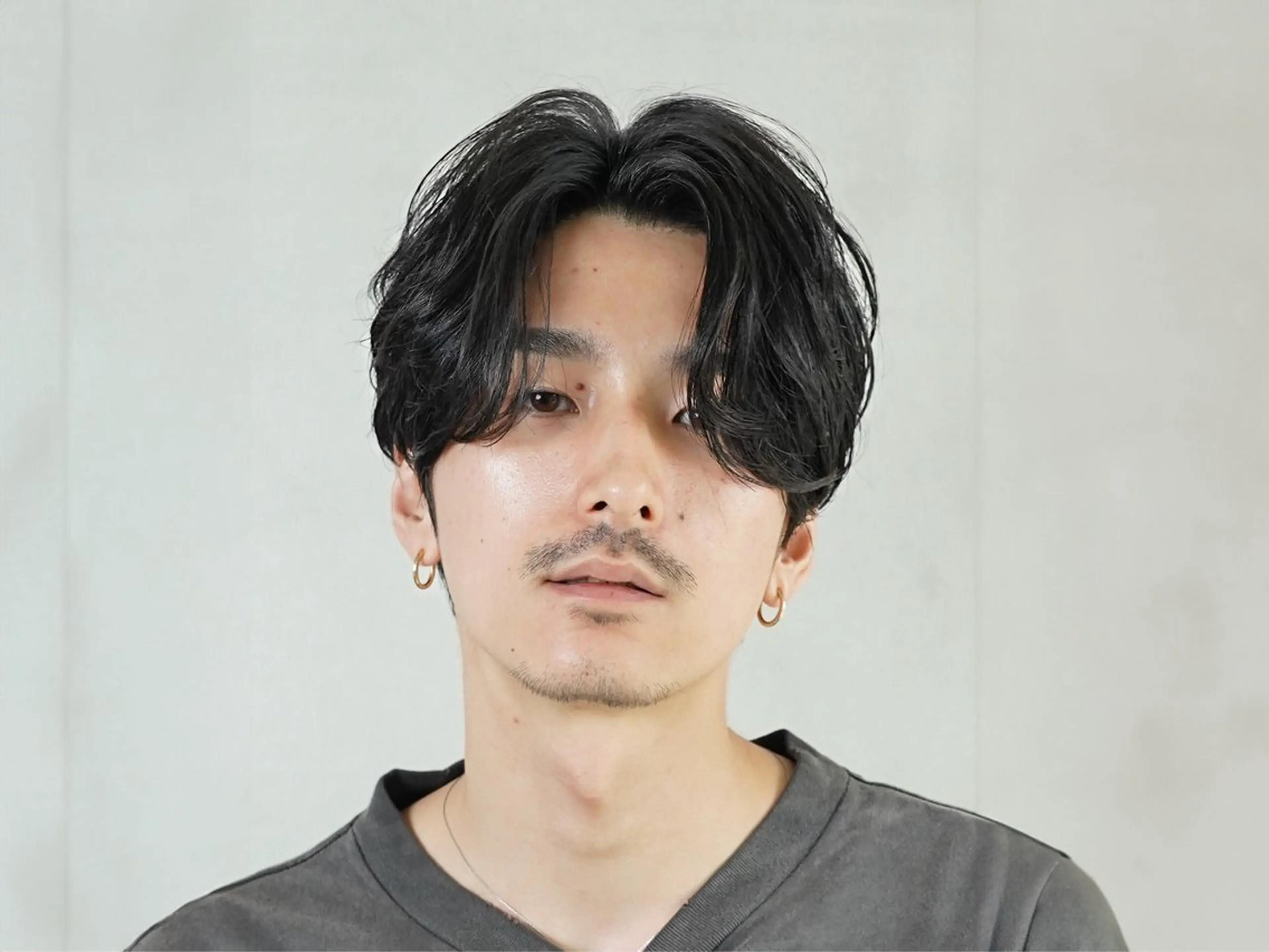 パーマ メンズ メンズパーマ ニュアンスパーマ カット パーマ fifth天神/末廣 和也のヘアスタイル