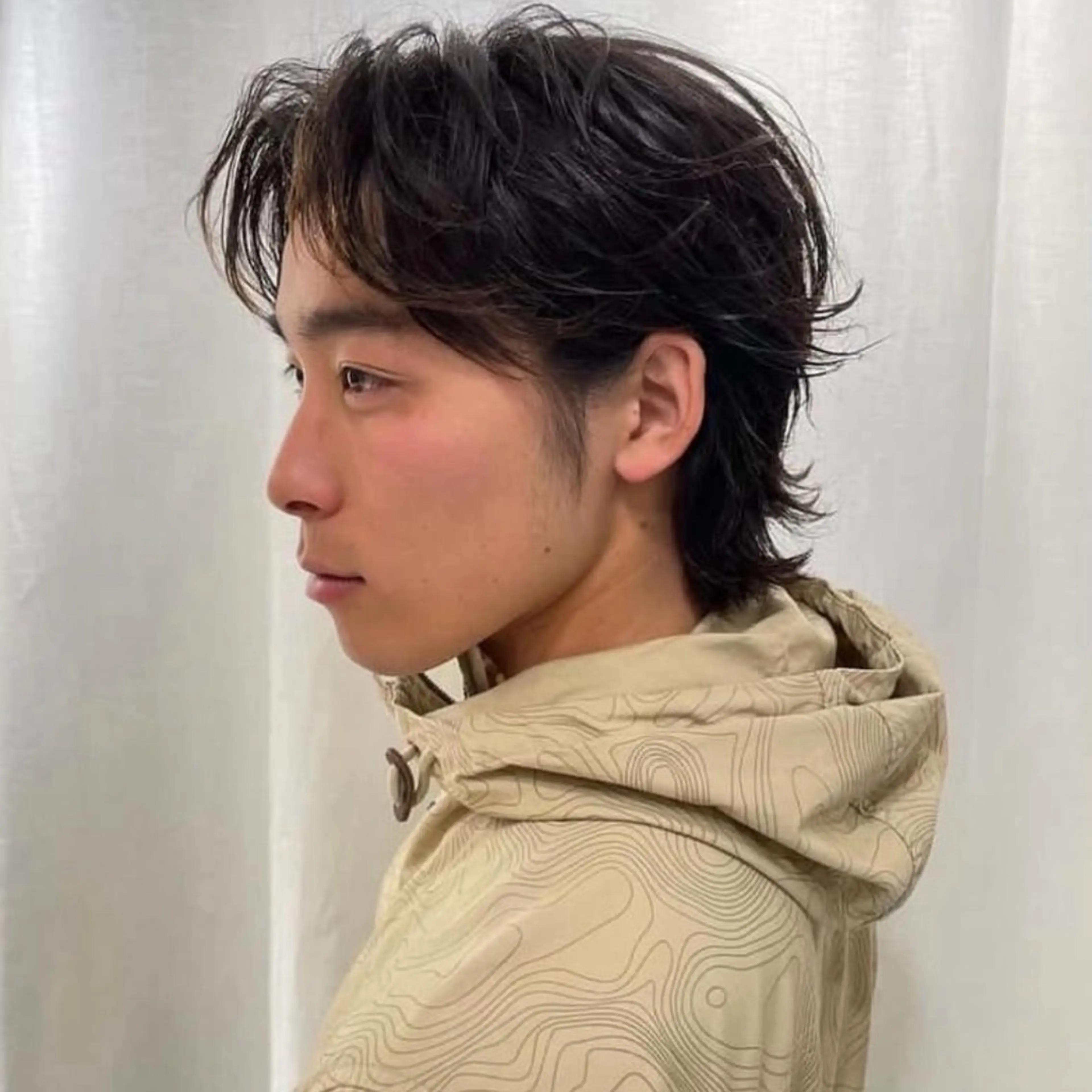 ショート パーマ メンズ センターパート メンズパーマ ニュアンスパーマ カット パーマ メンズヘア/パーマ KOTAROのヘアスタイル