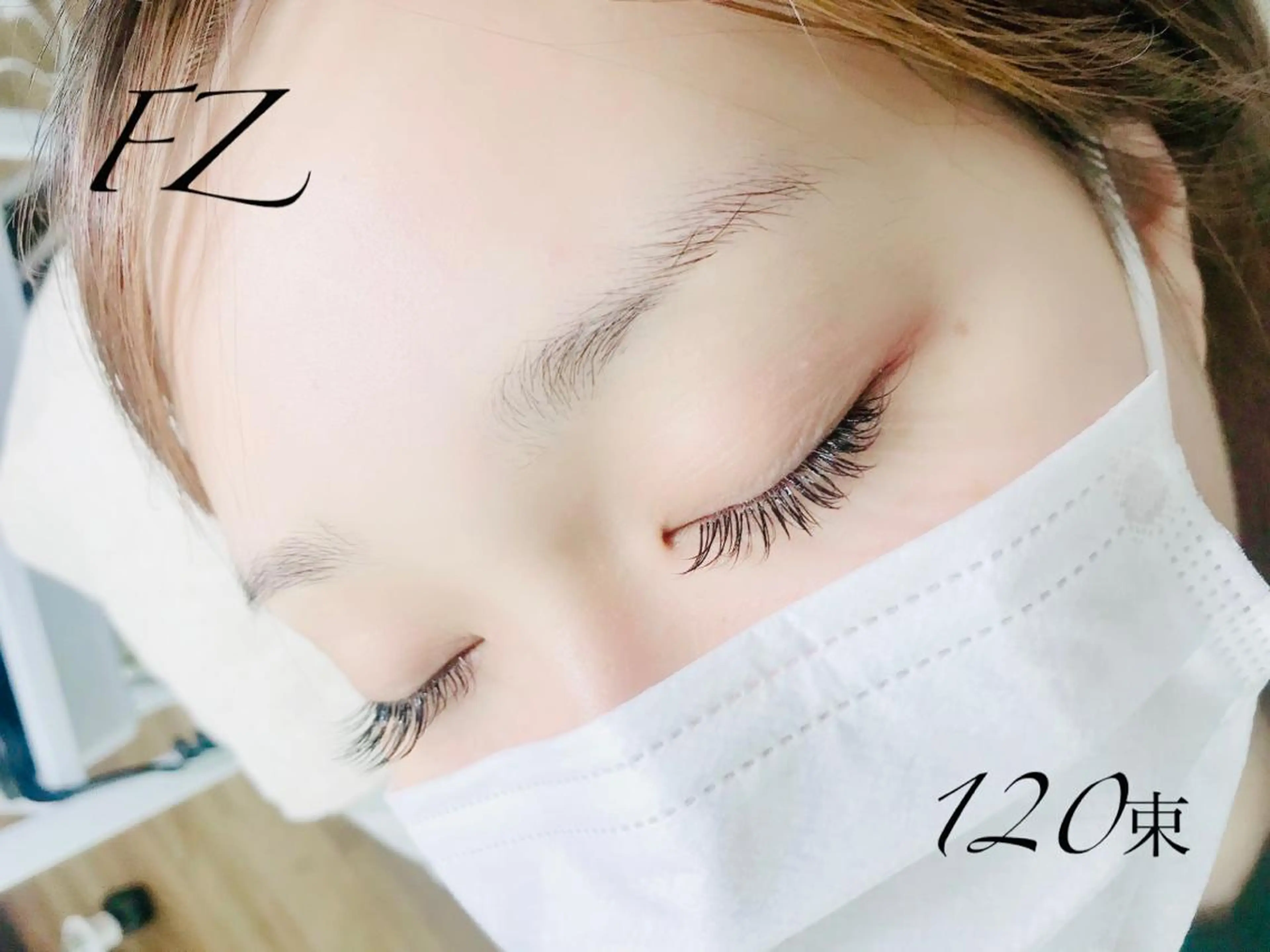 マツエク・マツパ ケラチンラッシュリフト バインドロック 束感まつ毛 Cカール キュート マツエク eyelash presh yukaのマツエク・マツパデザイン