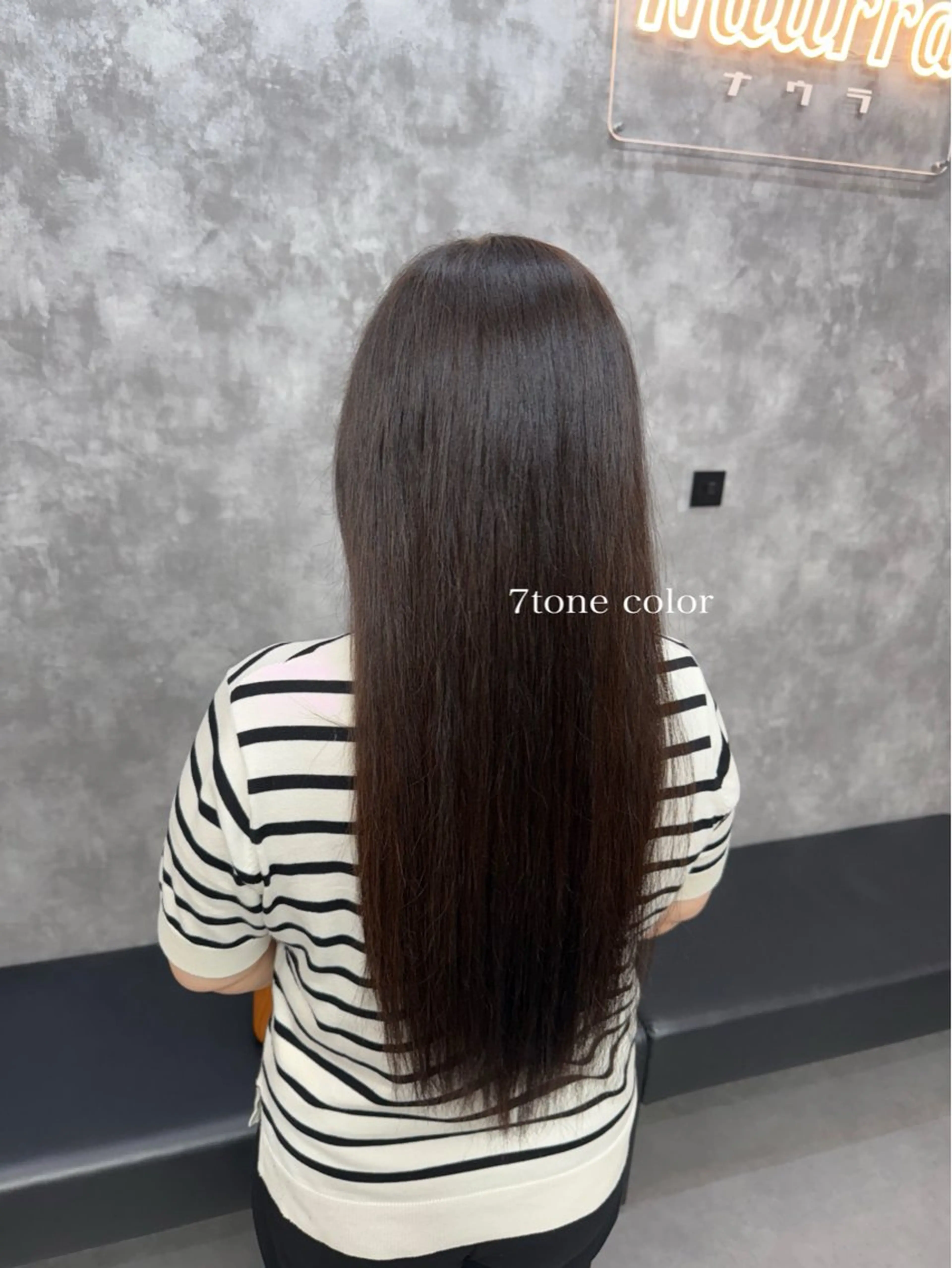 ロング カラー オーガニックカラー Amaris はらだのヘアスタイル