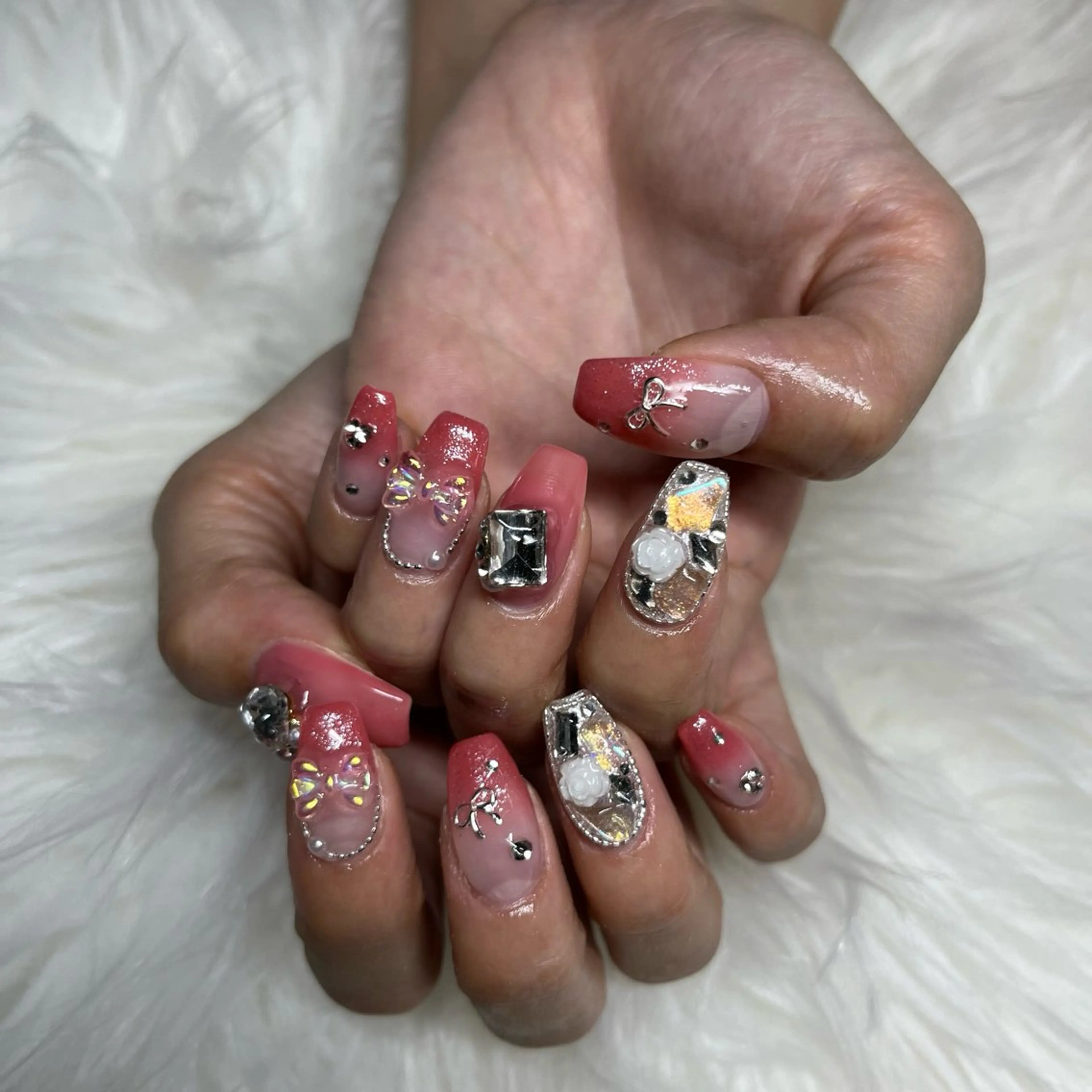 ネイル ハンドネイル IROHA nail Ami🐊🎀のネイルデザイン