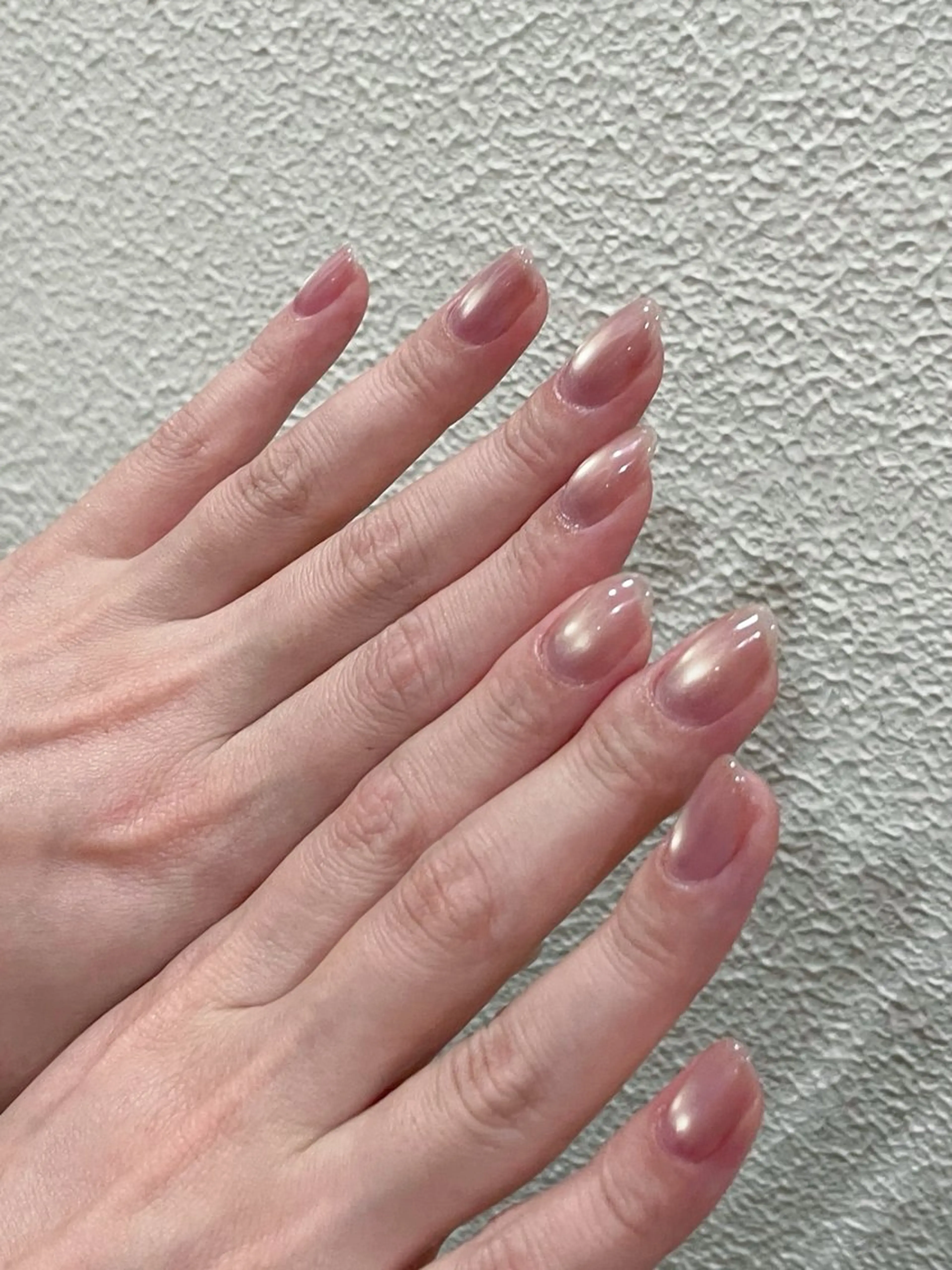 ネイル マグネットネイル ワンカラーネイル ハンドネイル ハンドケア 西日暮里駅徒歩1分/ NAIL106Gのネイルデザイン