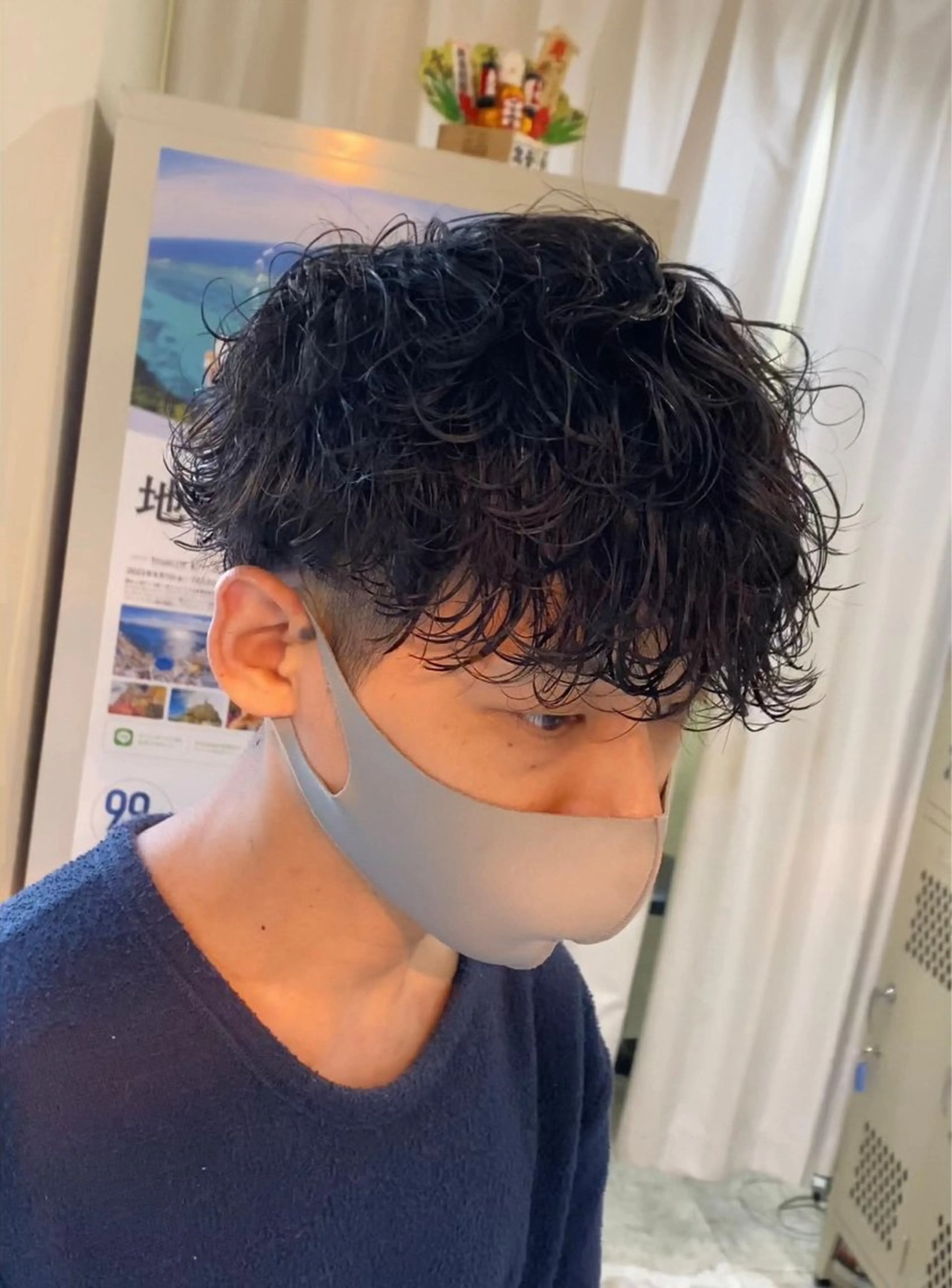 メンズ メンズモデル募集 新井星弥のヘアスタイル