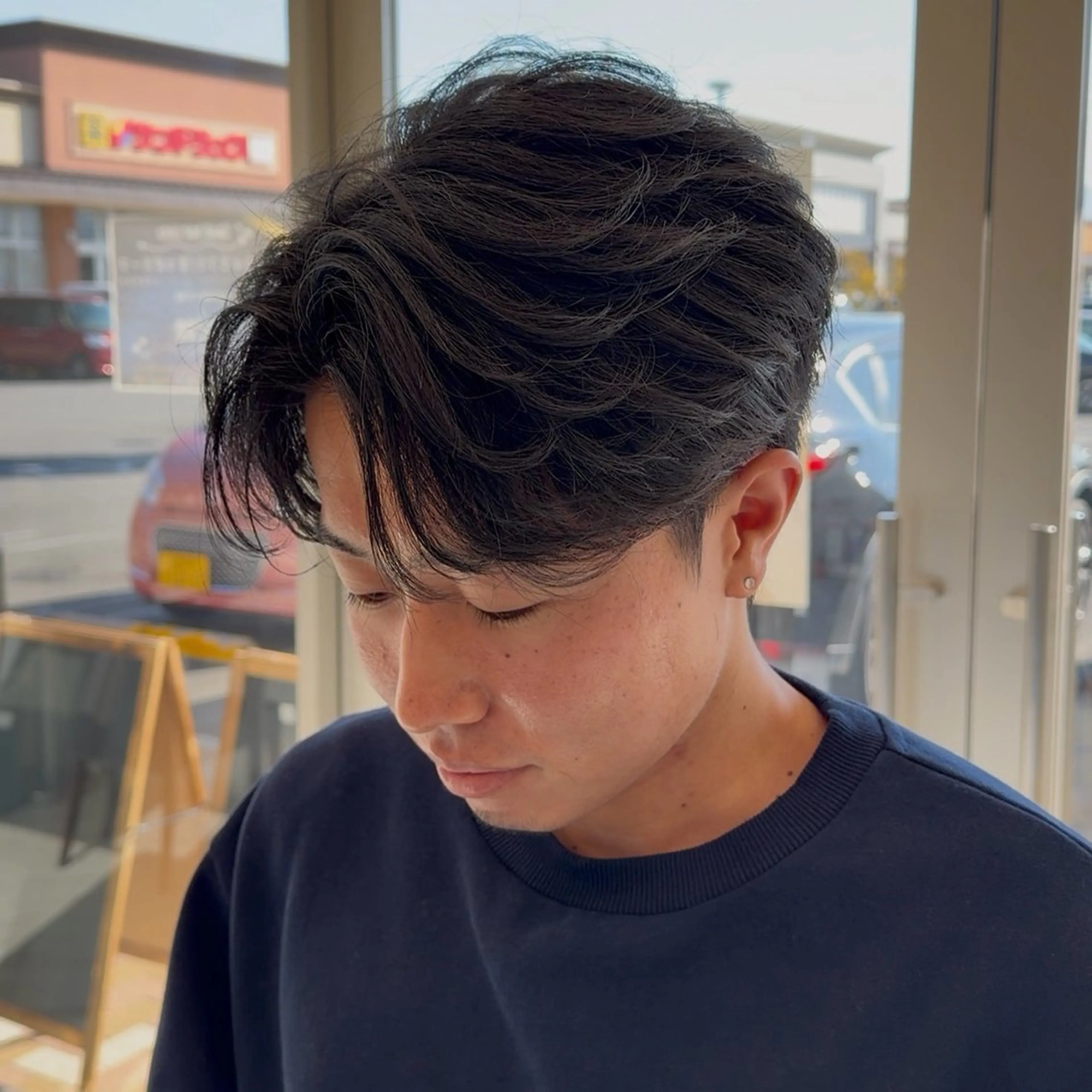 ショート パーマ メンズ 【men's】 ハレケ／レイのヘアスタイル