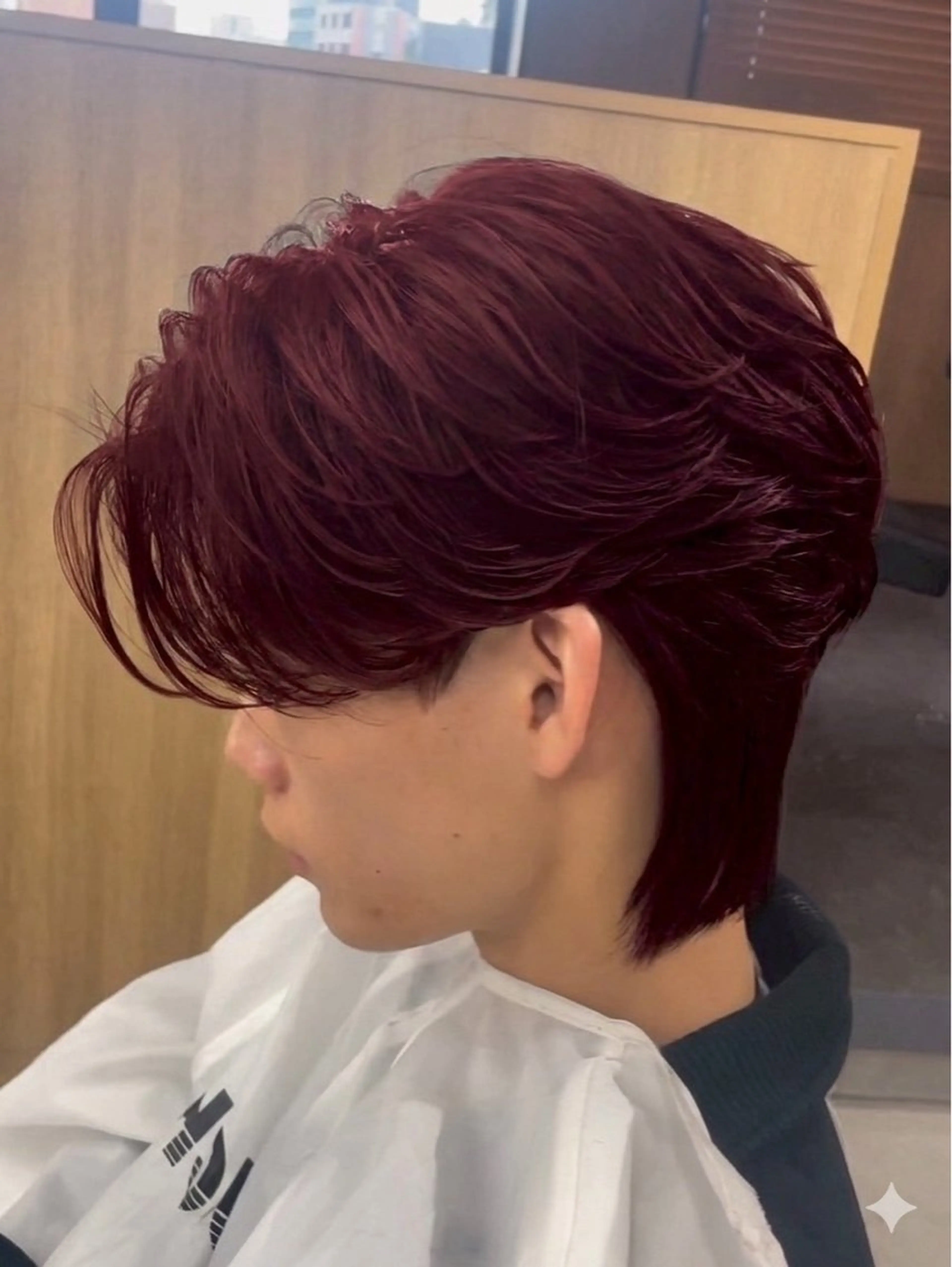 カラー パーマ メンズ 笹原 琴美のヘアスタイル