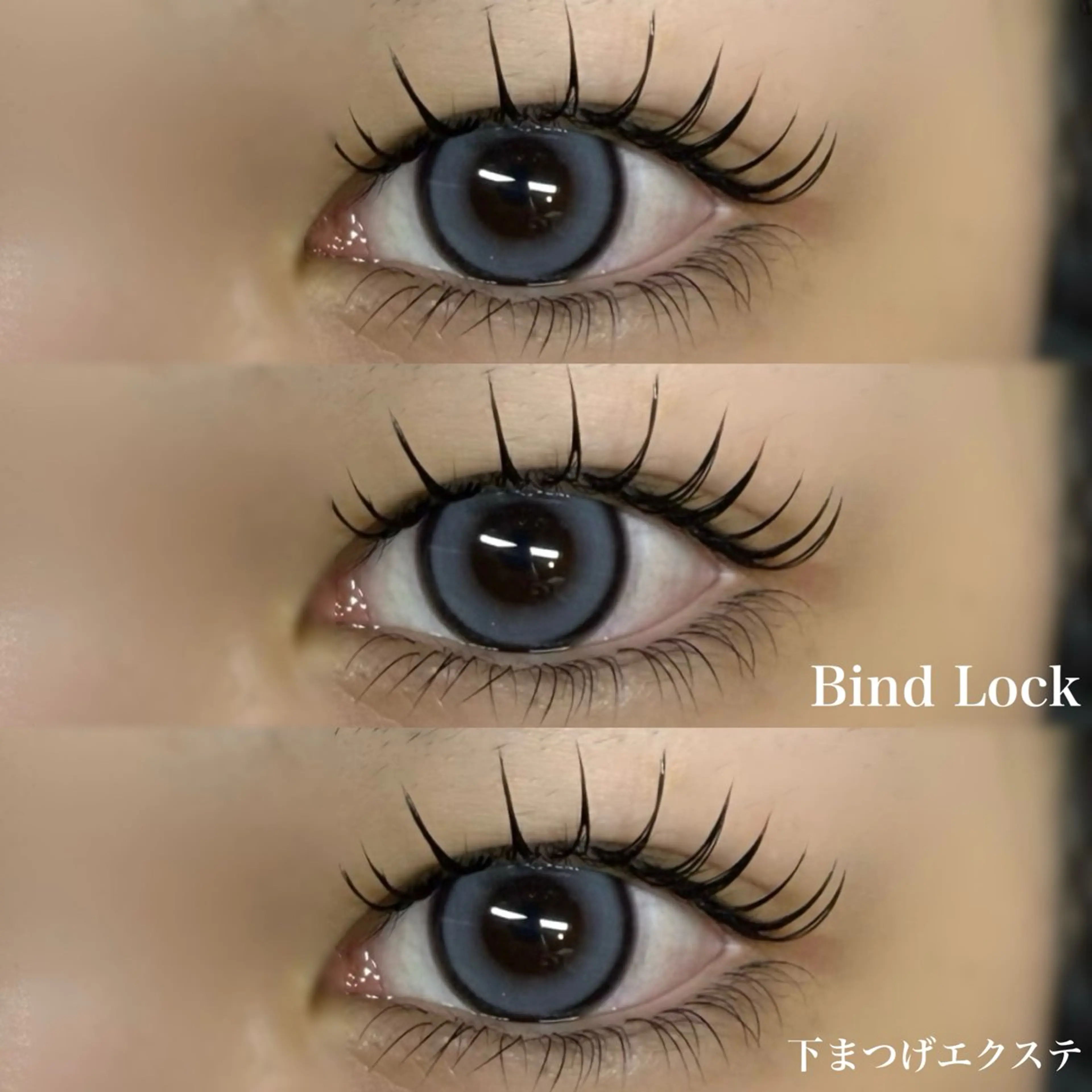 マツエク・マツパ マツエク NOA名駅束感まつげ ×眉毛SENA‪🎀のマツエク・マツパデザイン