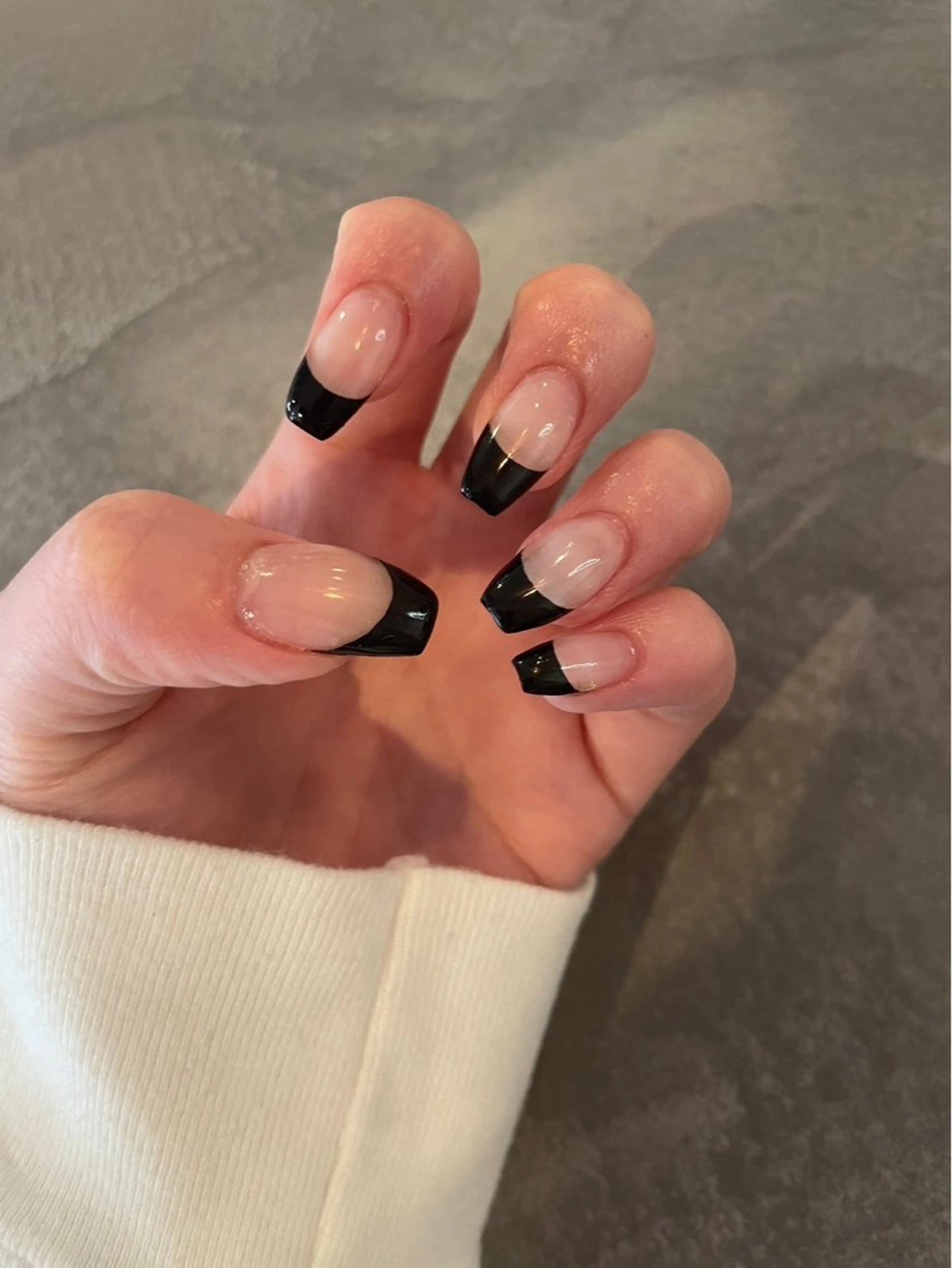 ネイル フレンチネイル ハンドネイル 平出 こころのネイルデザイン