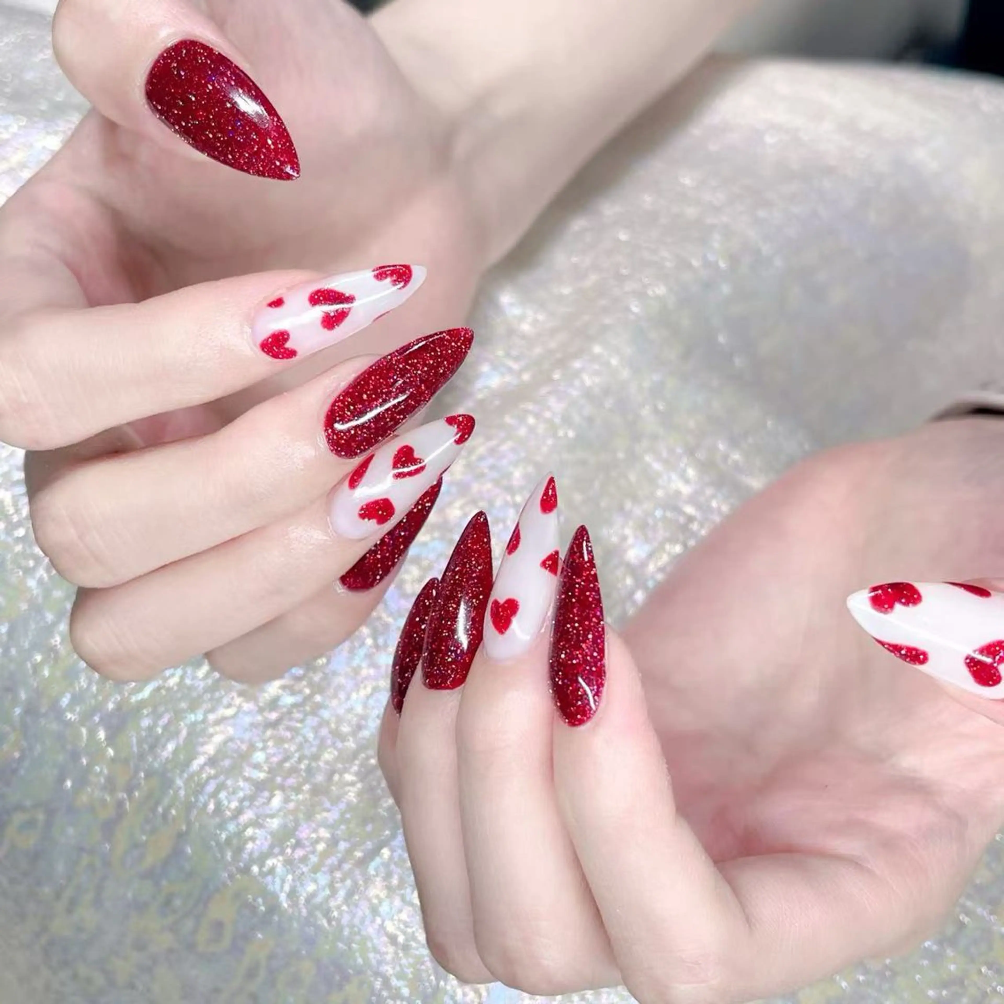 ネイル ハンドネイル Queens マオのネイルデザイン