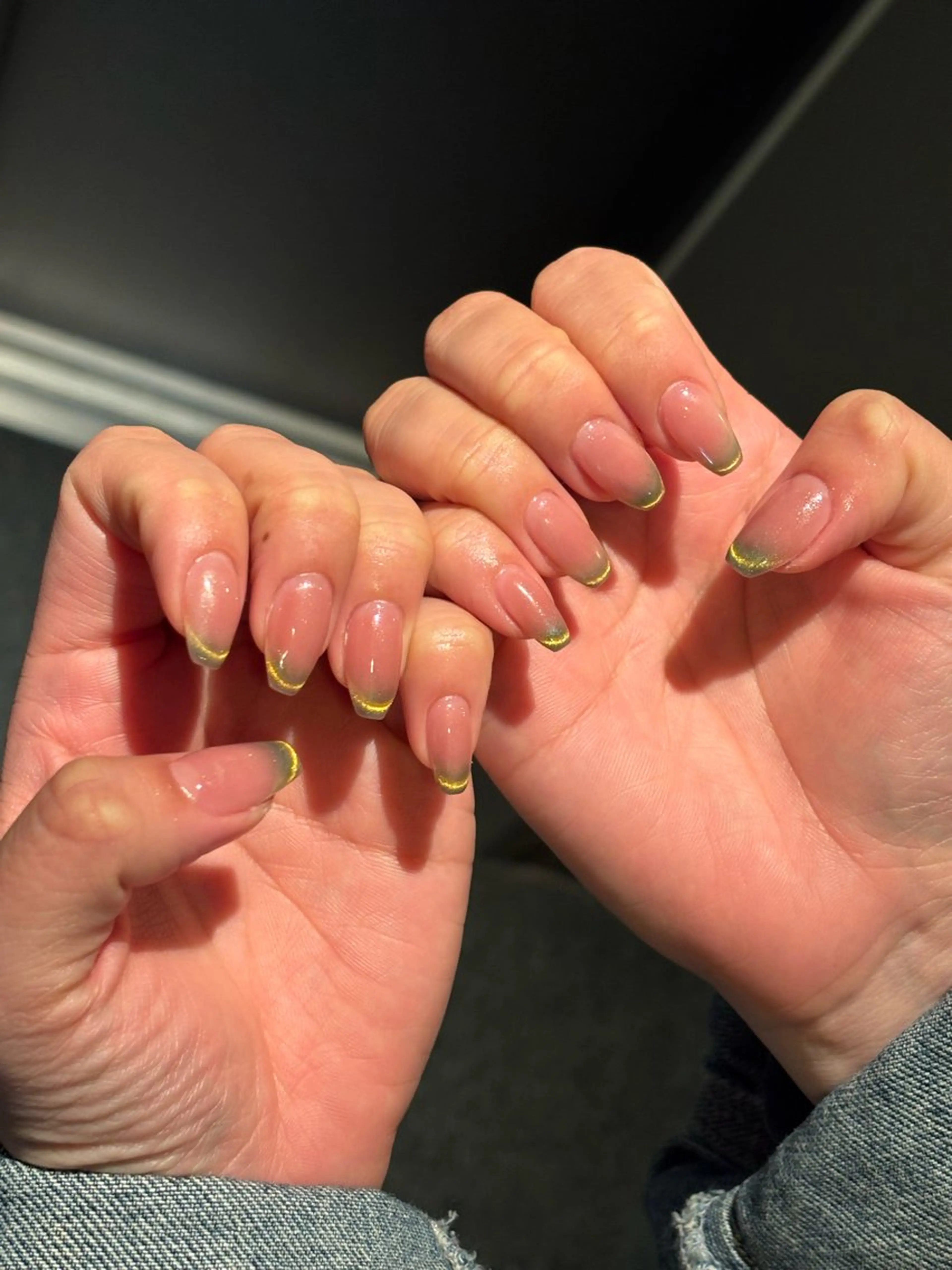 ネイル アートネイル フレンチネイル ジェルネイル 韓国ネイル 持ち込み ハンドネイル ハンドケア ボニー Coco nailのネイルデザイン