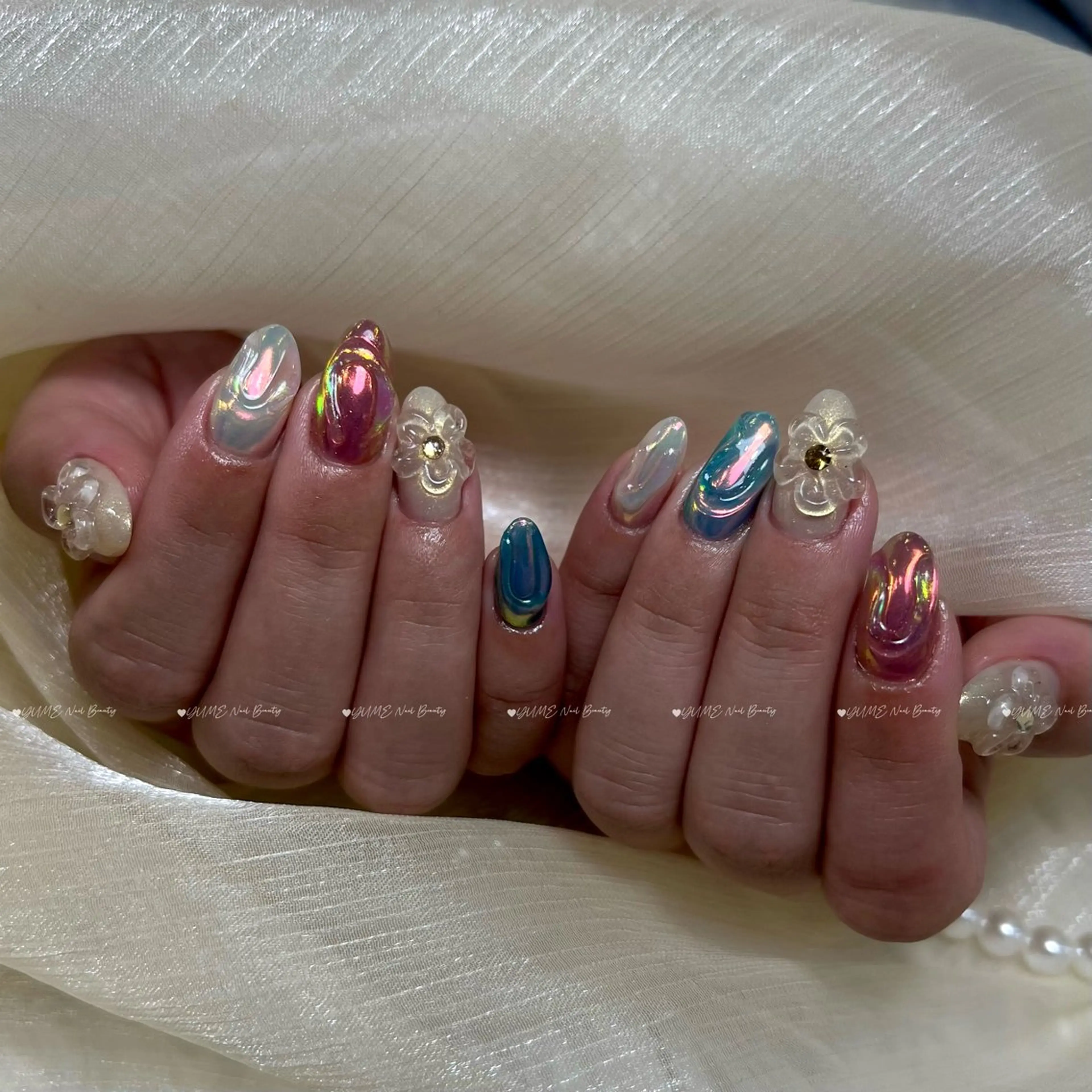 ミディアム YUME Nail Beautyのネイルデザイン
