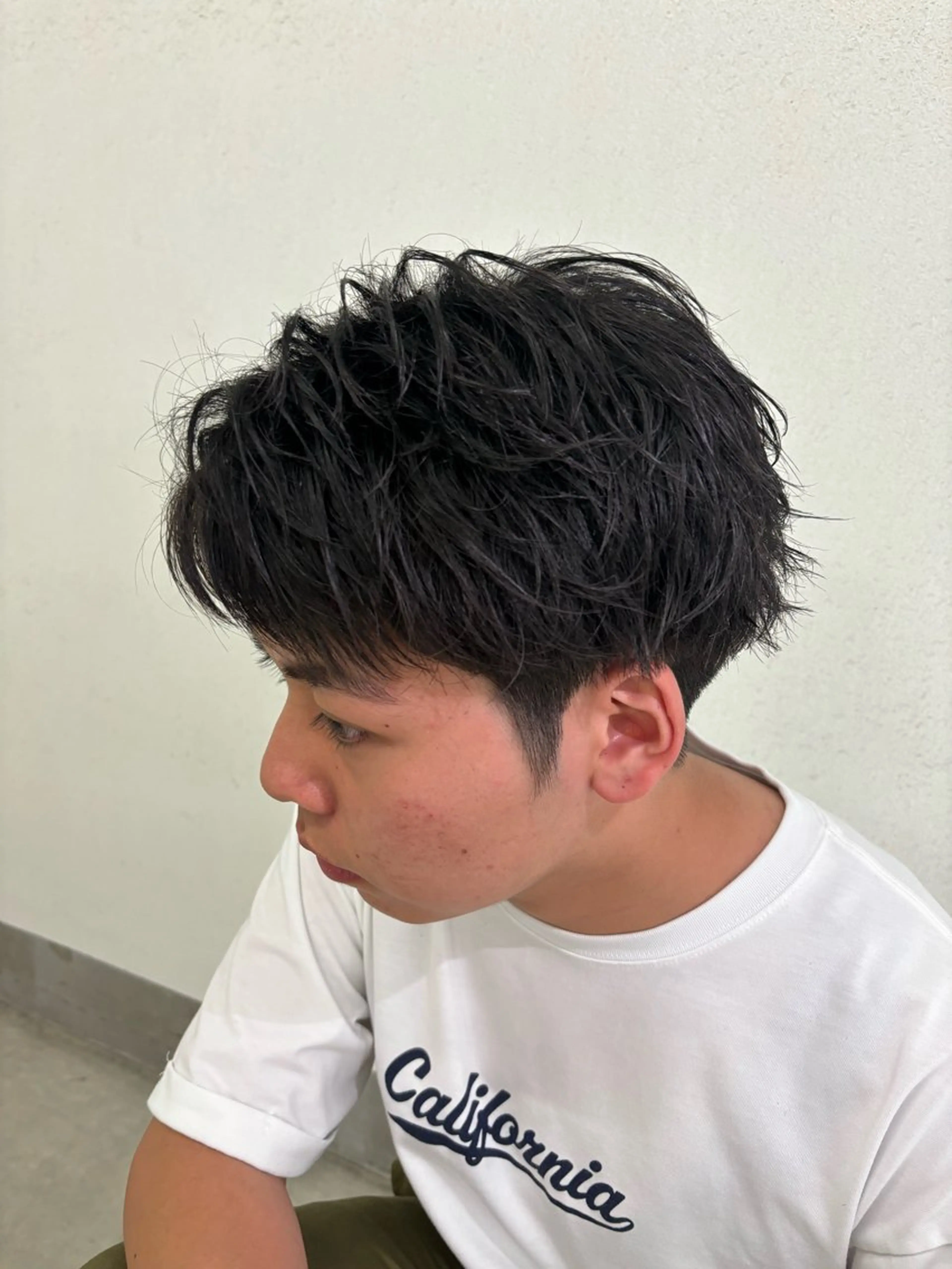 ショート メンズ 鹿児島 TSUBASAのヘアスタイル