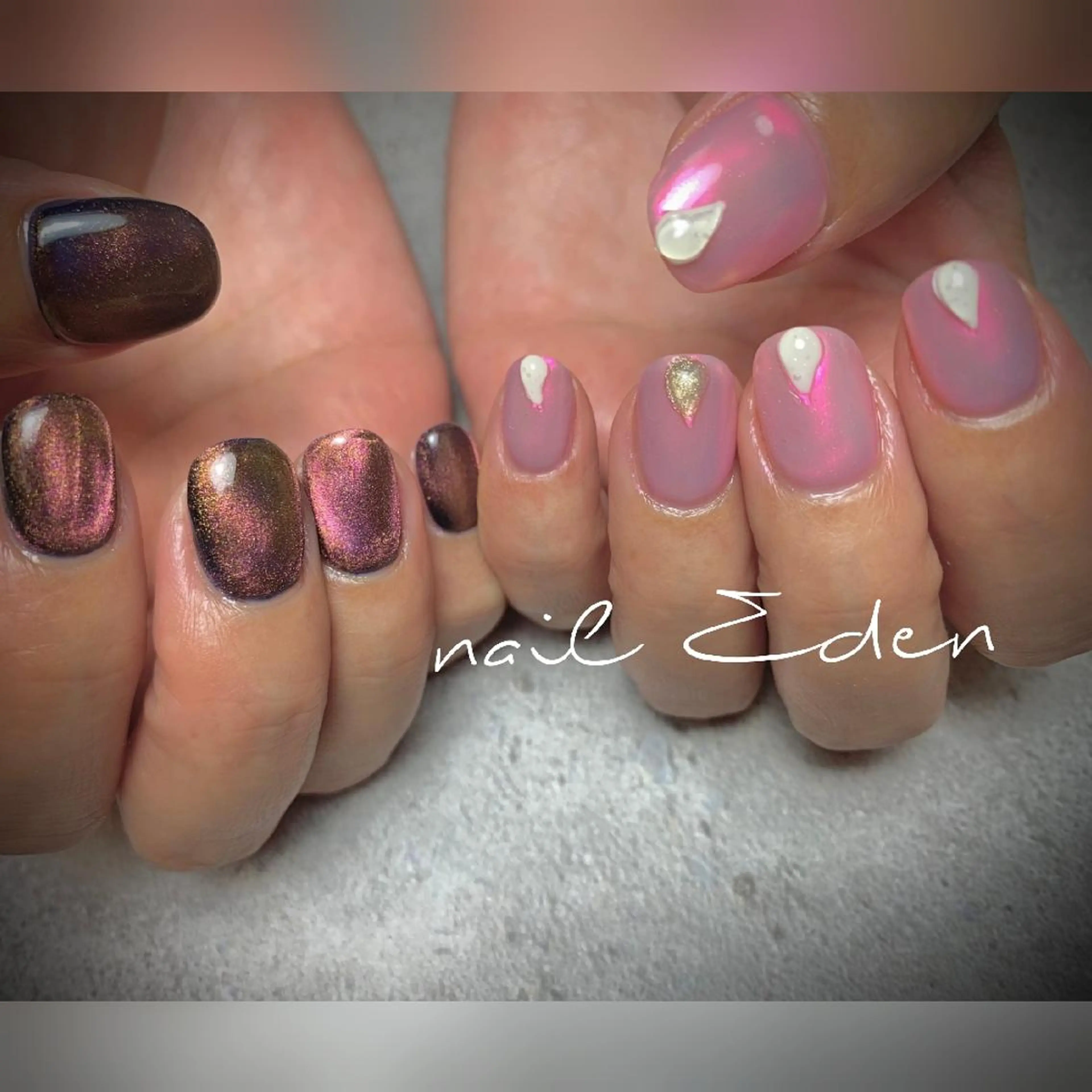 ネイル 持ち込み Eden ♾️のネイルデザイン