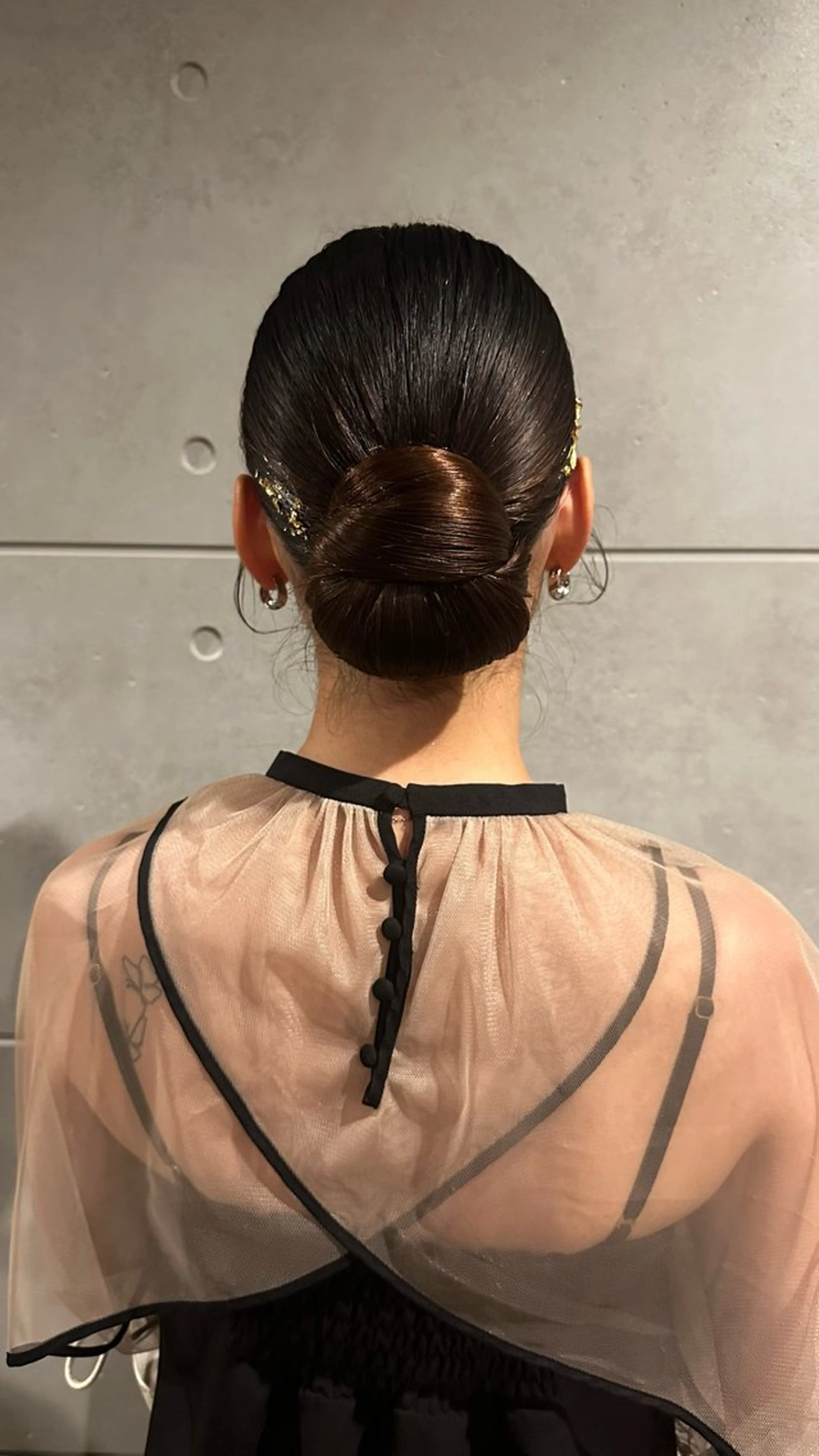 ロング ヘアアレンジ 吉野 華乃のヘアスタイル