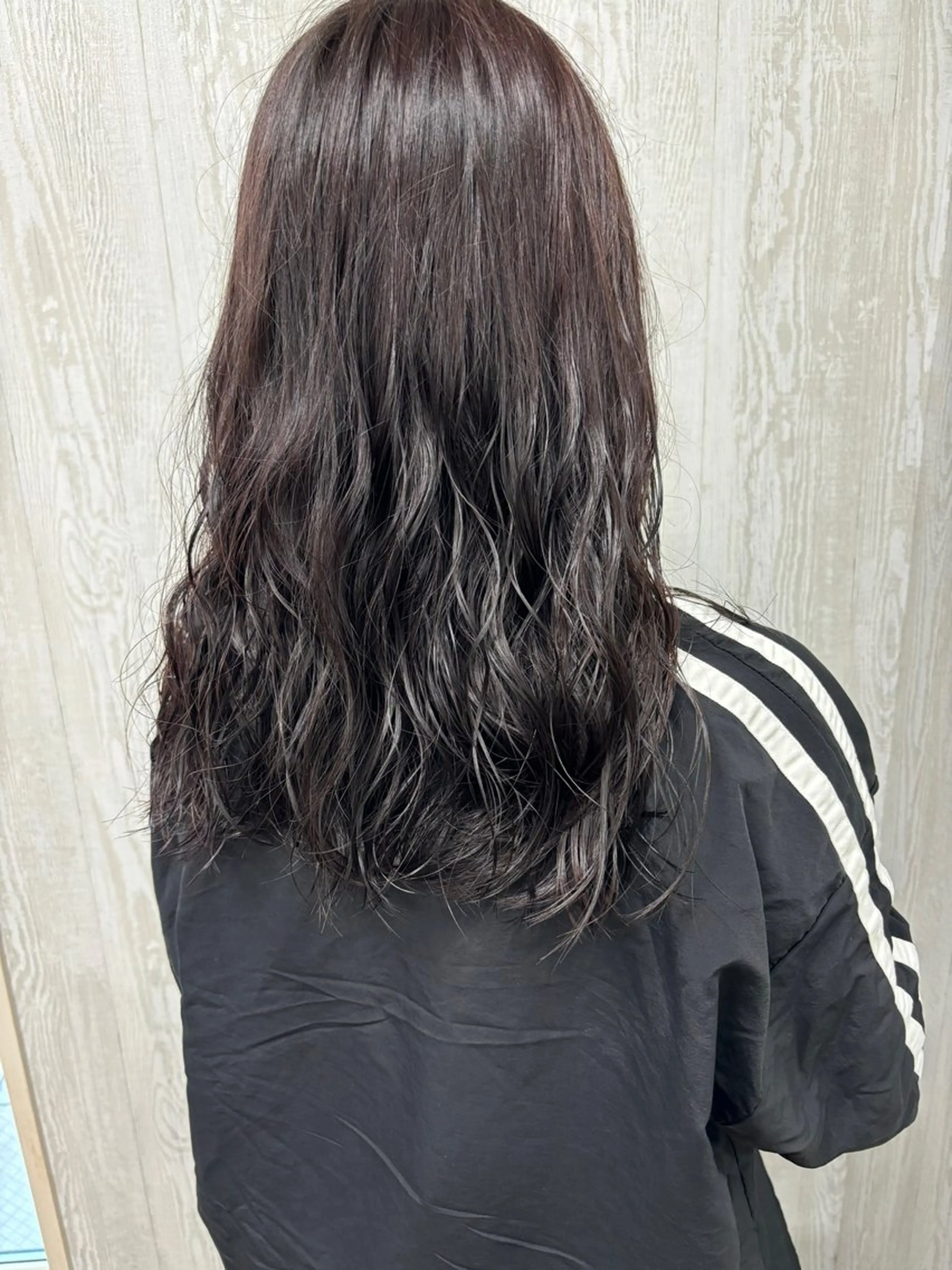 ミディアム パーマ 荒井 大貴のヘアスタイル