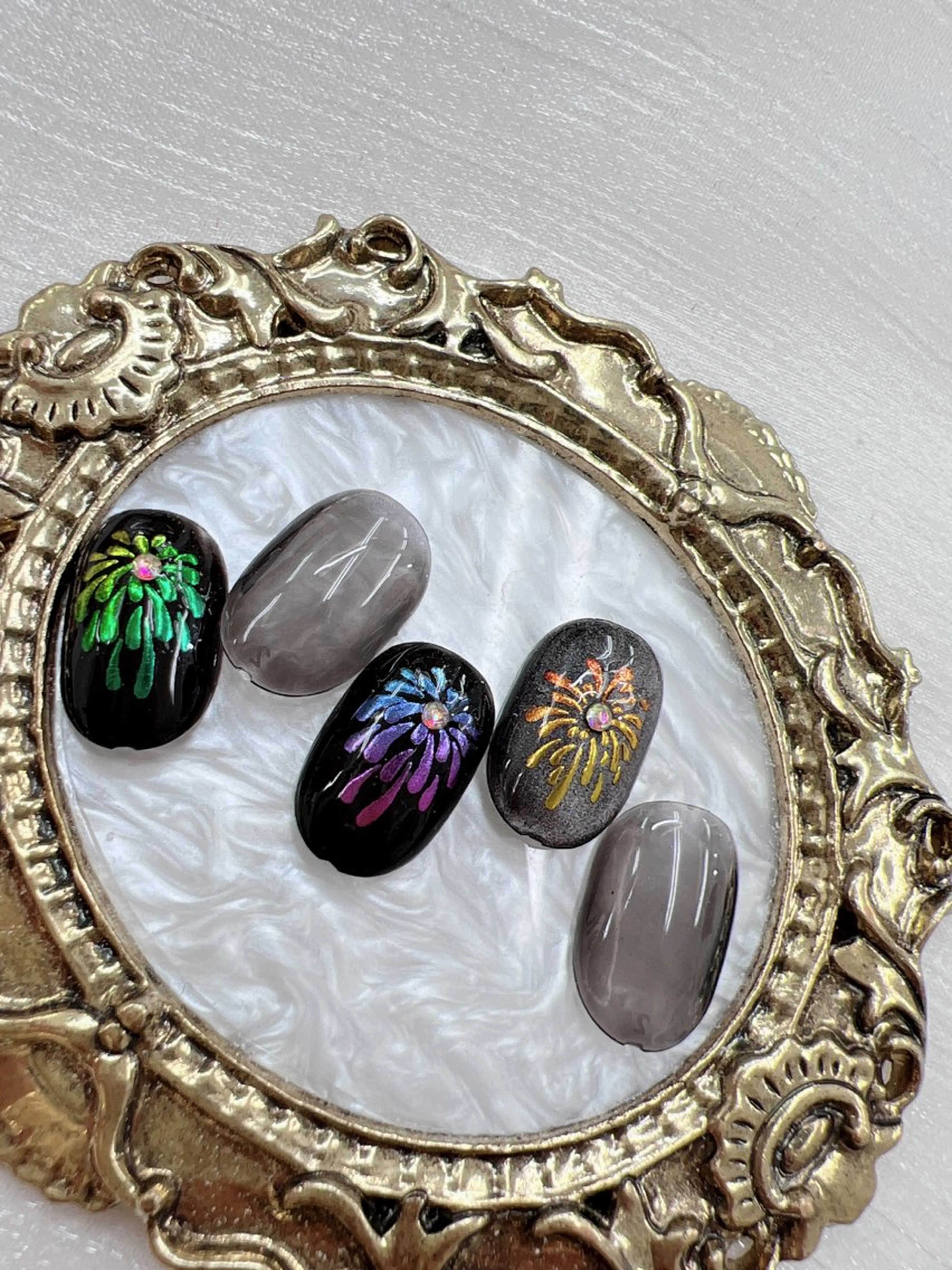 ネイル ハンドネイル OCEAN nail パラジェル　取扱い店のネイルデザイン