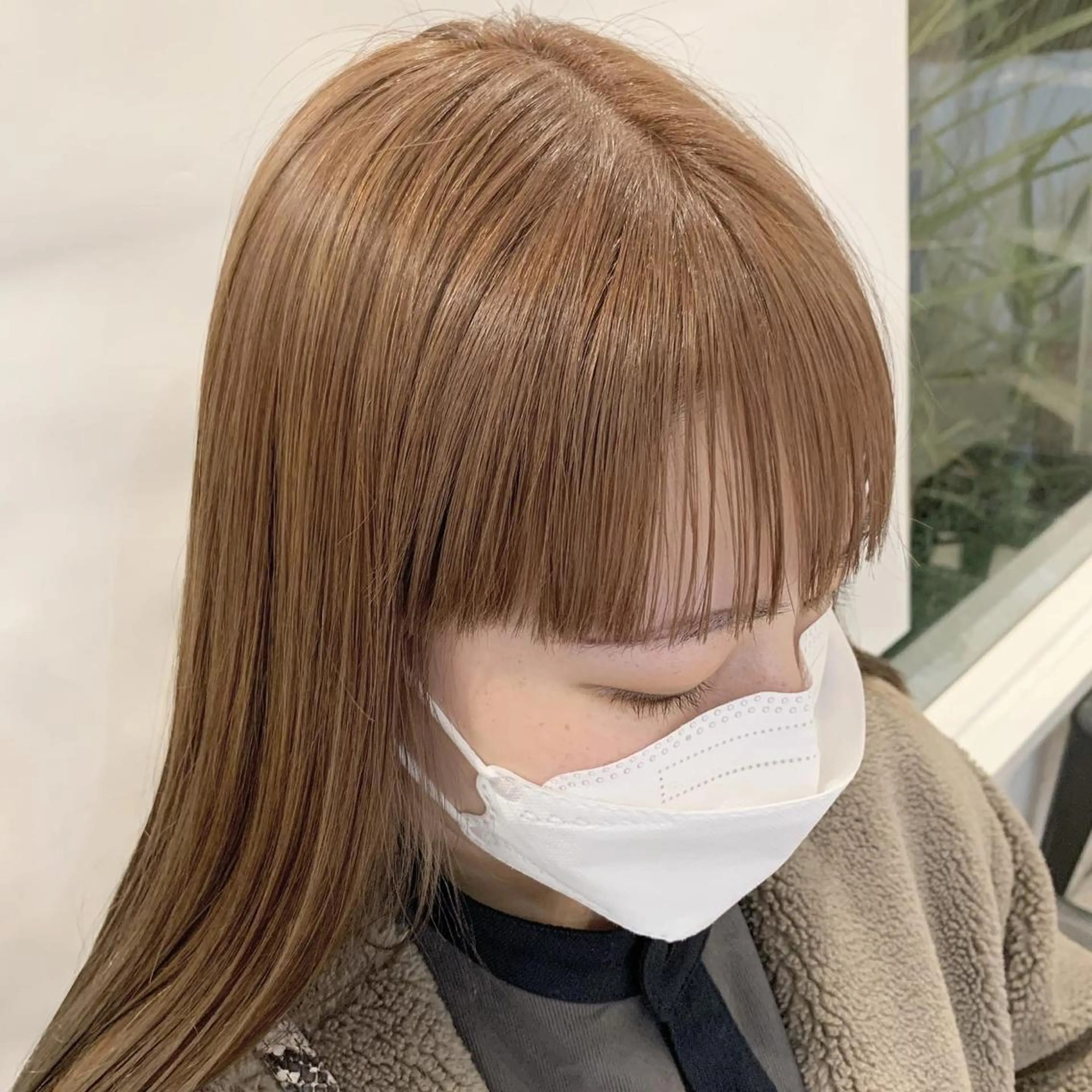 平日限定💫縮毛矯正＋ヘアカラーの写真