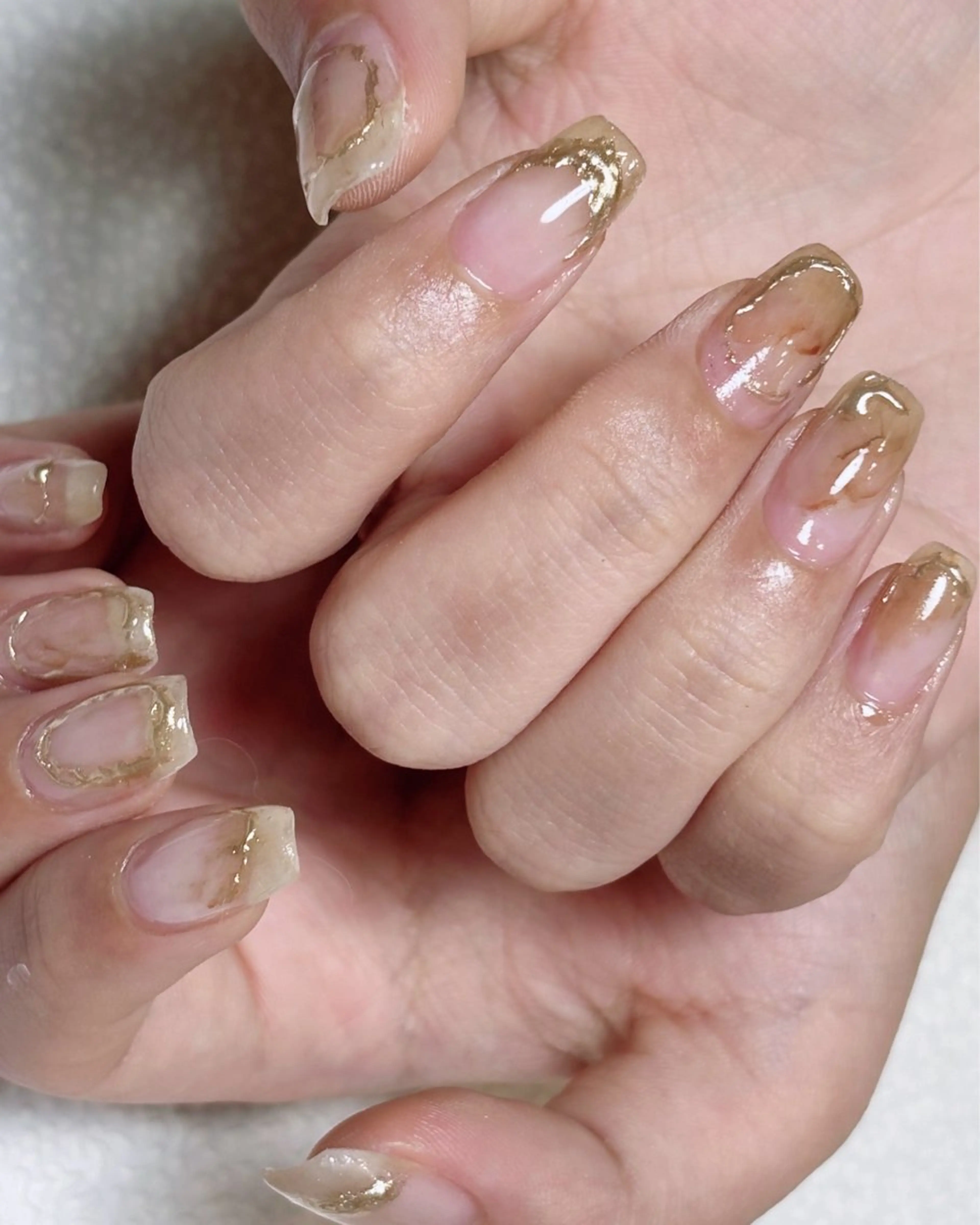 ネイル ニュアンスネイル ハンドネイル Su. Naillandのネイルデザイン