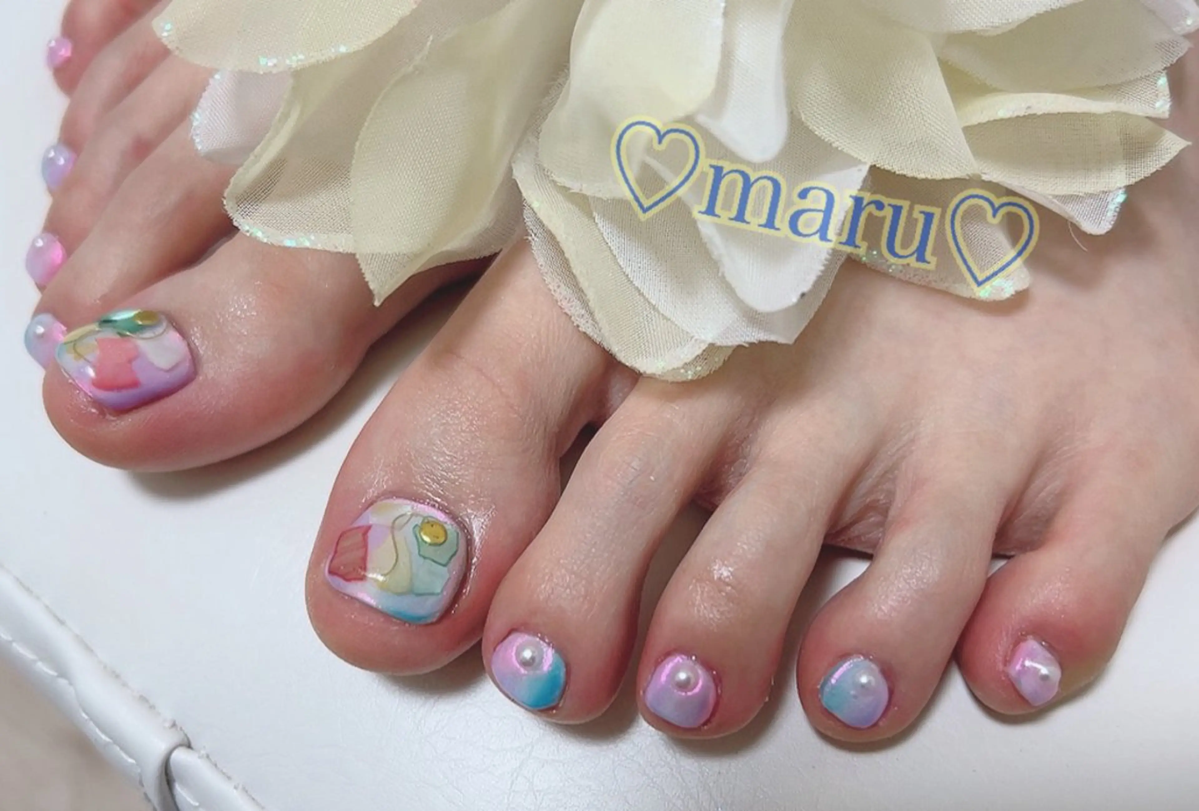 ネイル ハンドネイル フットネイル まるみ♡7/1〜値上 げ致します(>_<)のその他イメージ