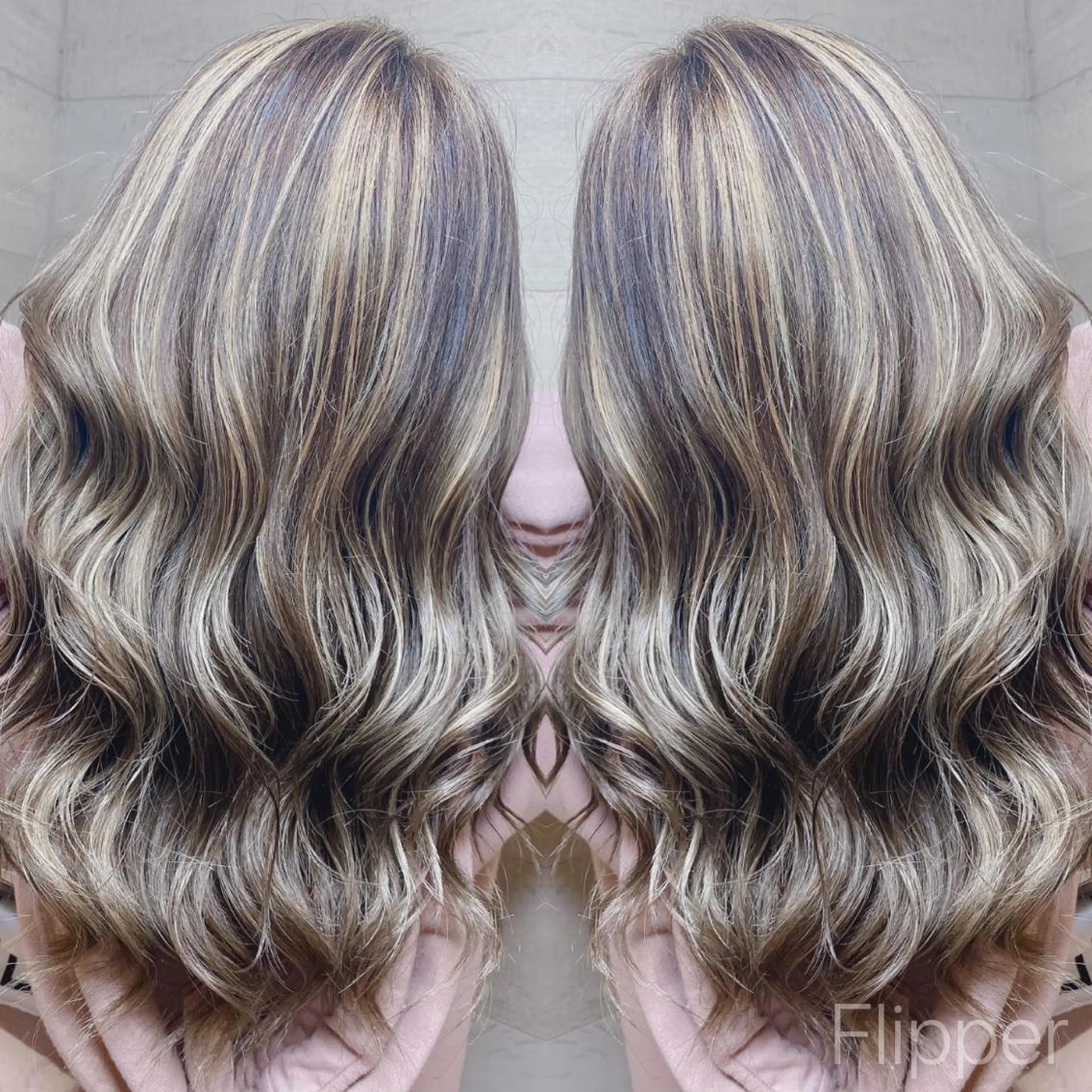 ロング カット 縮毛矯正 店長✨レイヤー✖️ 髪質改善✖️韓国ヘアのヘアスタイル